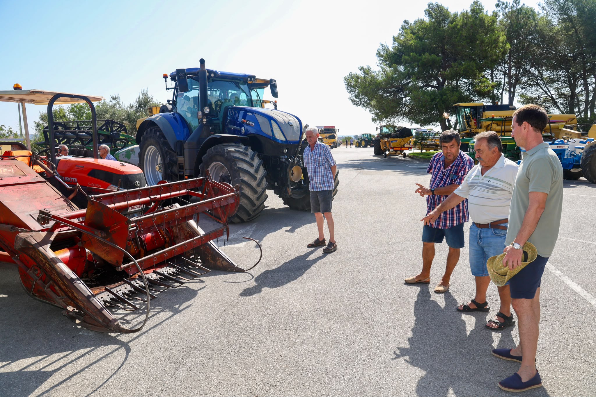 El president del Consell de Mallorca, Llorenç Galmés, a la Festa del Batre de Vilafranca.
