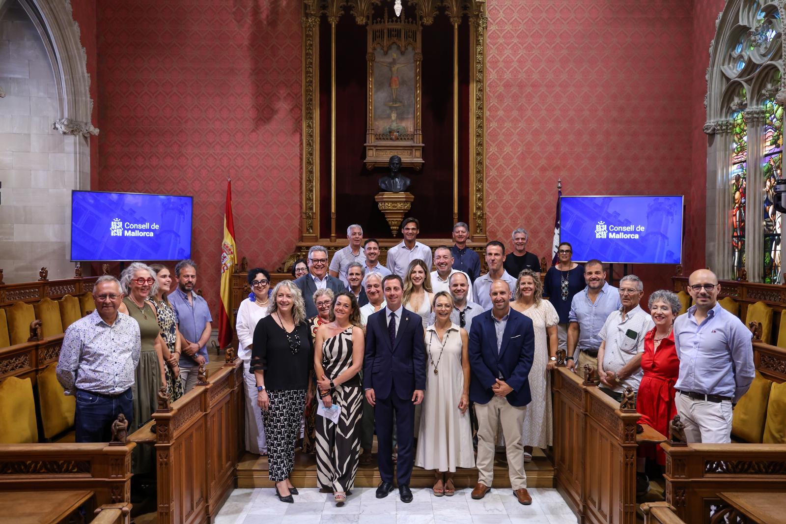 Recepció dels guardonats de la Gala del Comerç de Mallorca 2026.