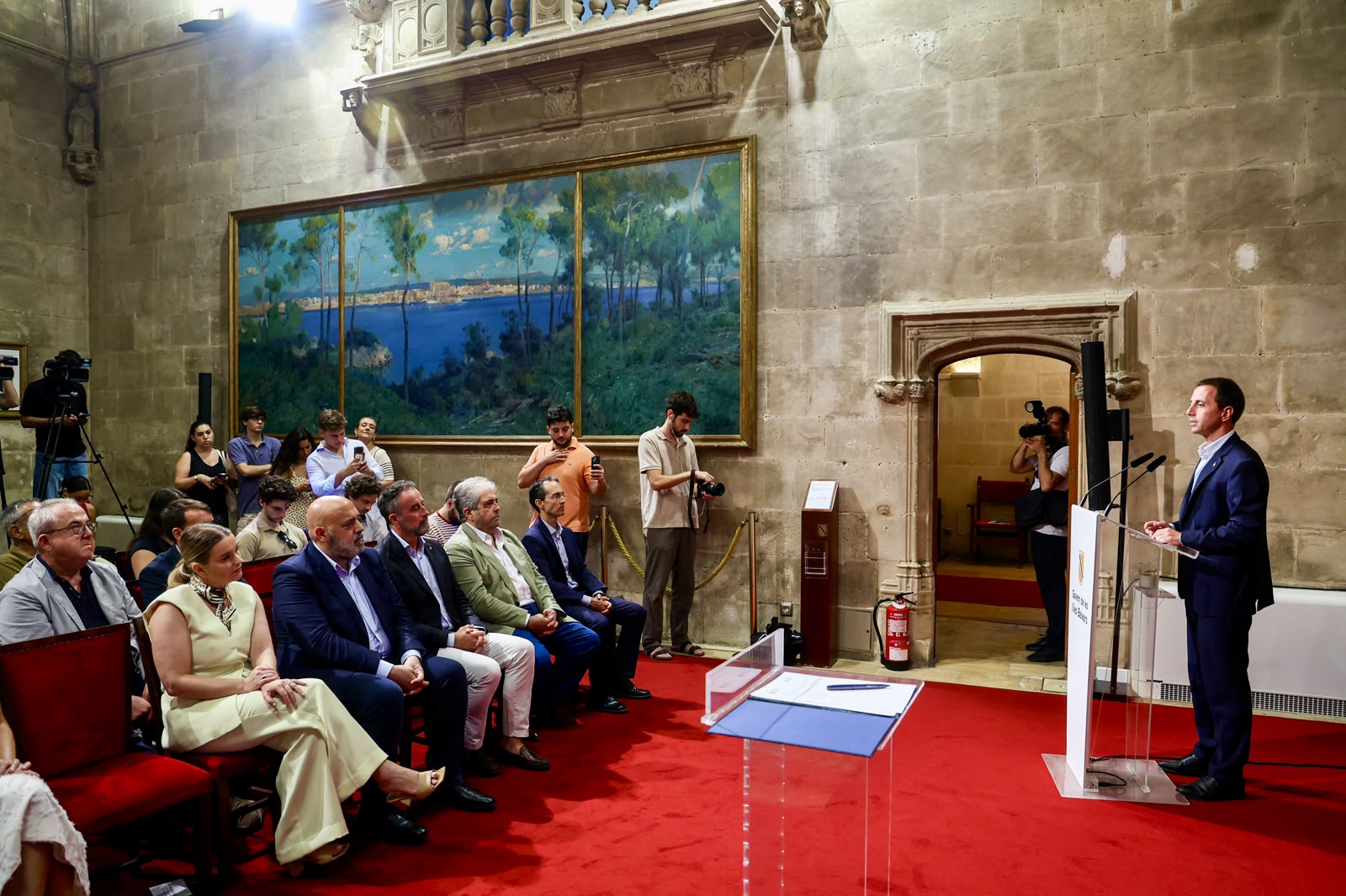 El president del Consell de Mallorca, Llorenç Galmés.