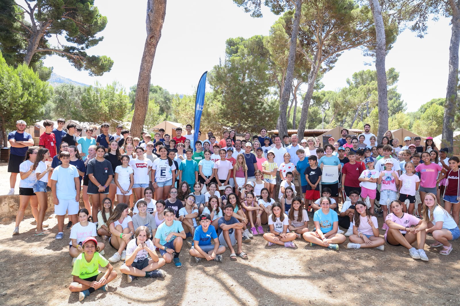 Joves que han participat aquest estiu de l’oferta d’activitats del Consell de Mallorca.