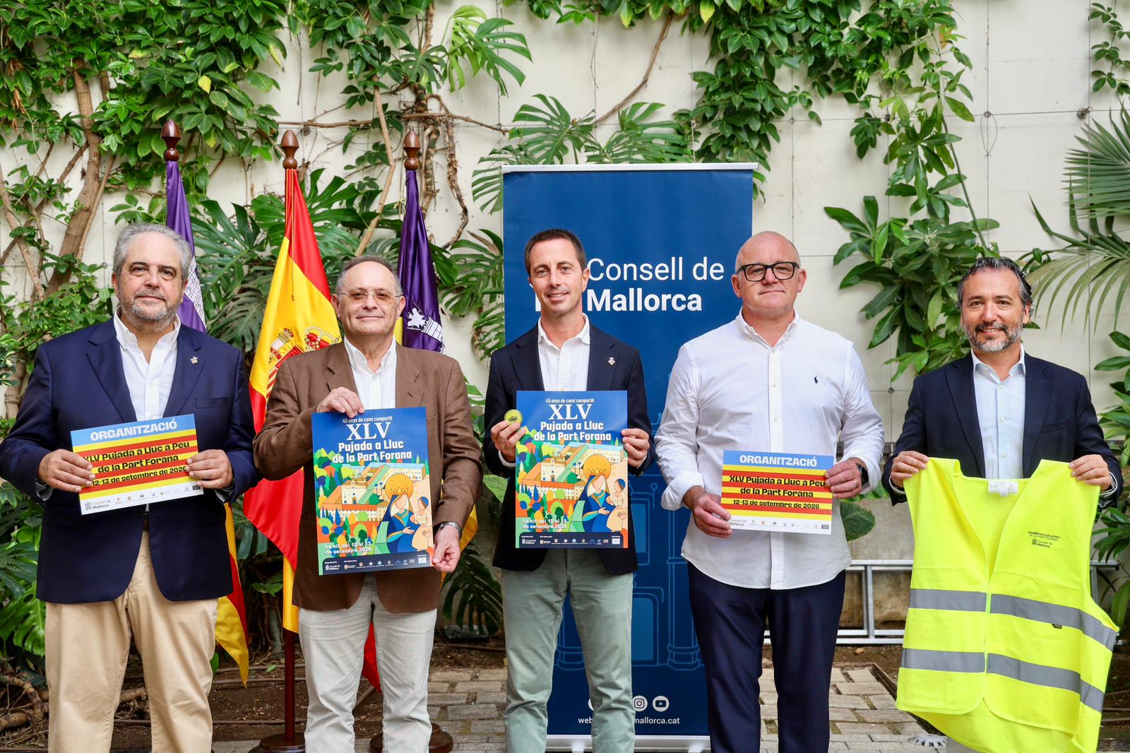 Presentació de la 45a edició de la Pujada a Lluc a peu de la Part Forana.