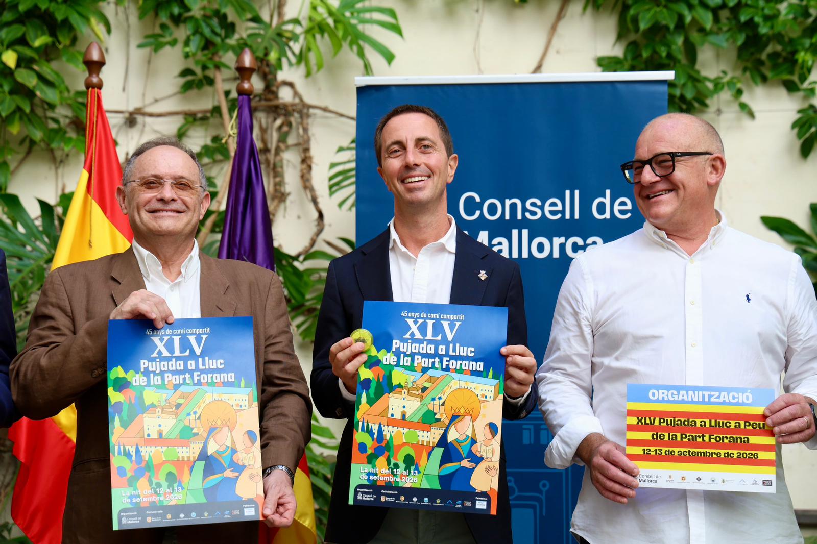 Presentació de la 45a edició de la Pujada a Lluc a peu de la Part Forana.