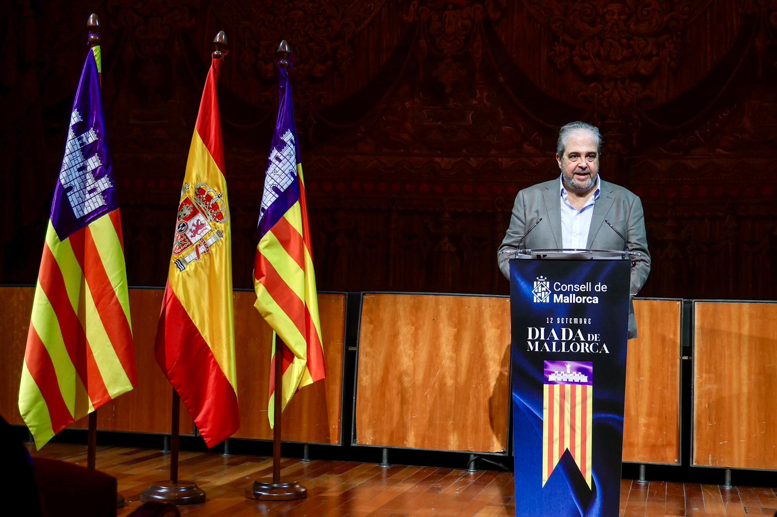 Presentació del programa d'actes de la Diada de Mallorca.