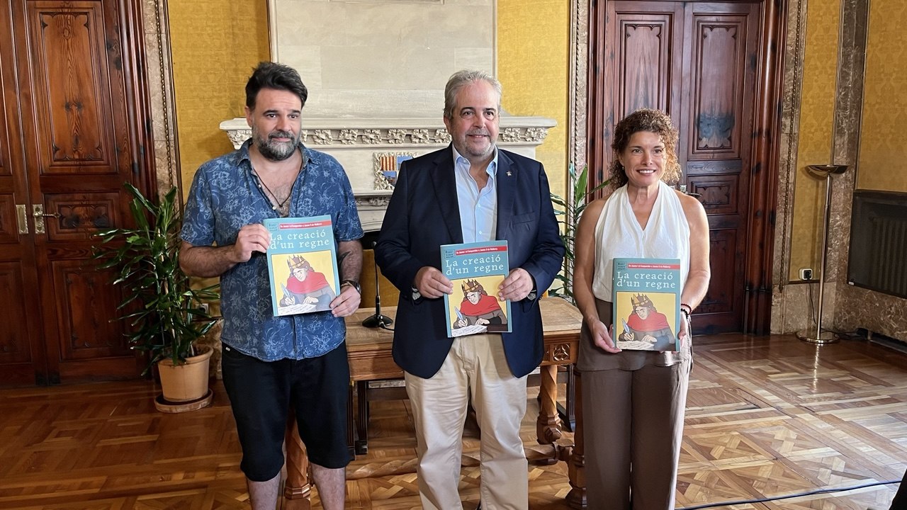 Presentació del còmic La creació d'un regne.