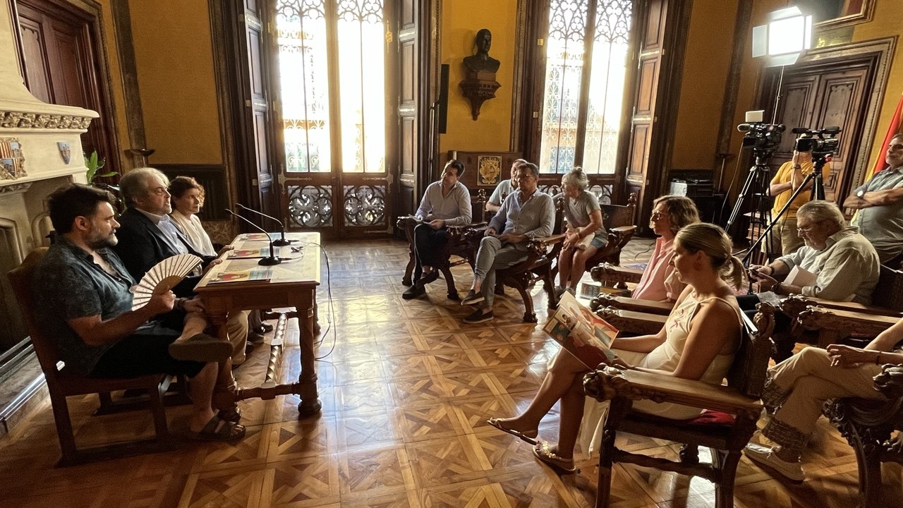 Presentació del còmic La creació d'un regne.