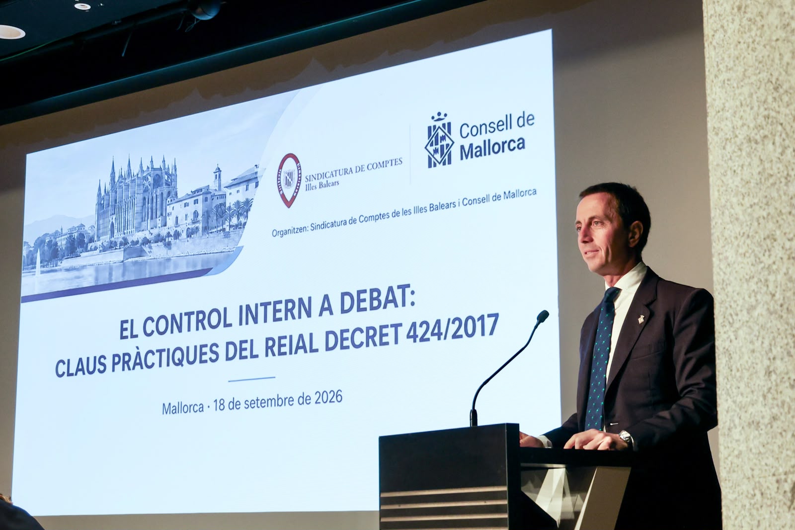 Jornada «El control intern local a debat: claus pràctiques del RD 424/2017».