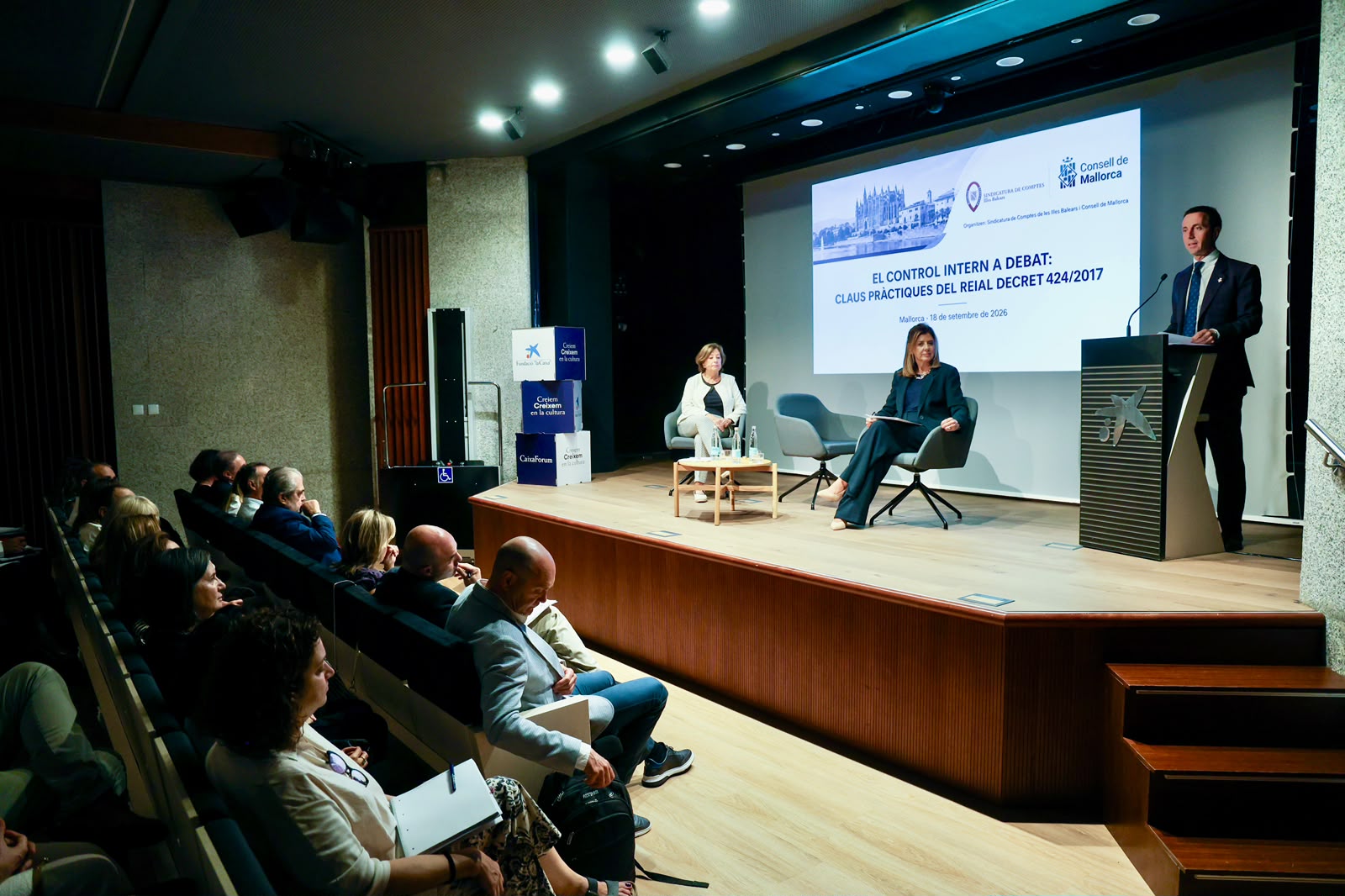 Jornada «El control intern local a debat: claus pràctiques del RD 424/2017».