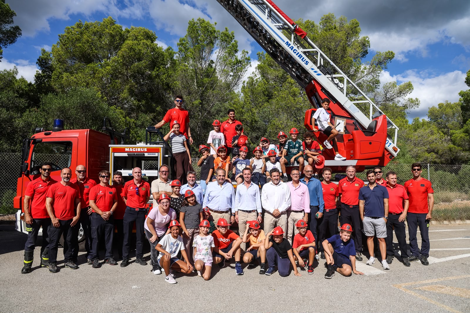 Els Bombers de Mallorca organitzen una jornada educativa a Calvià per la XXI edició de la Setmana de la Prevenció d’Incendis.