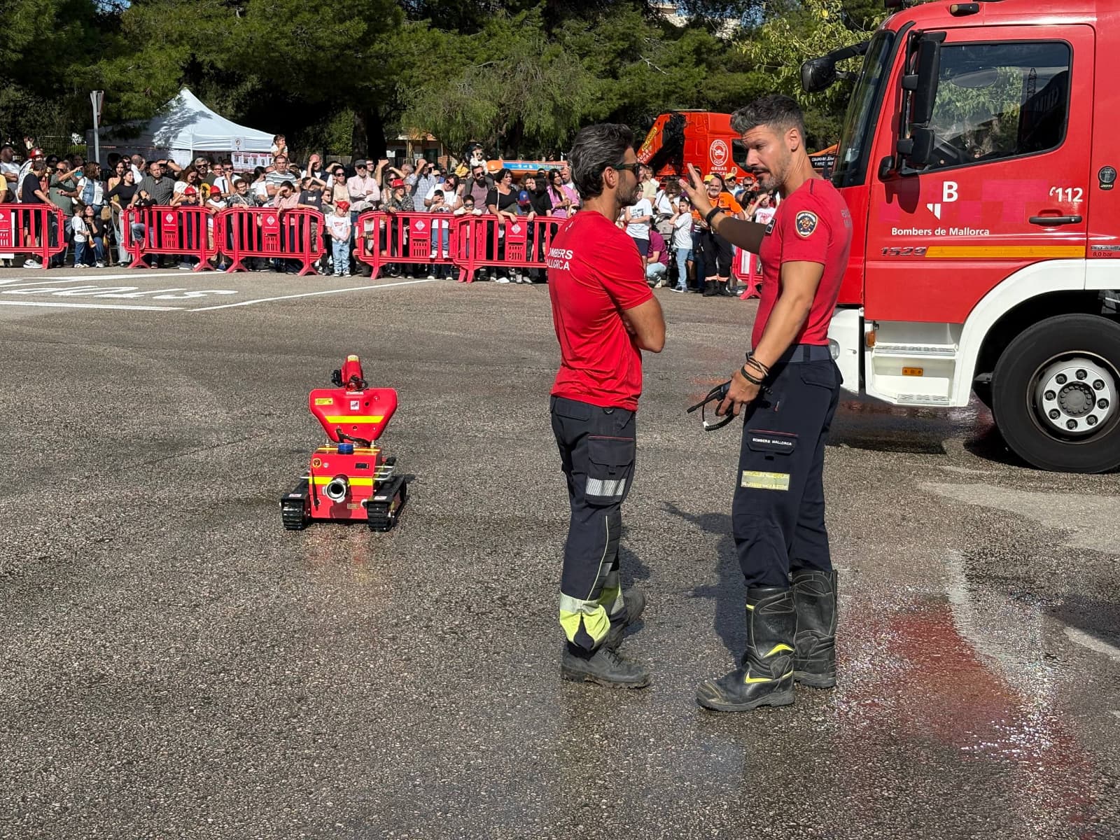 Activitats dels Bombers de Mallorca a la XV Fira d’Emergències Memorial Joan Cifuentes.