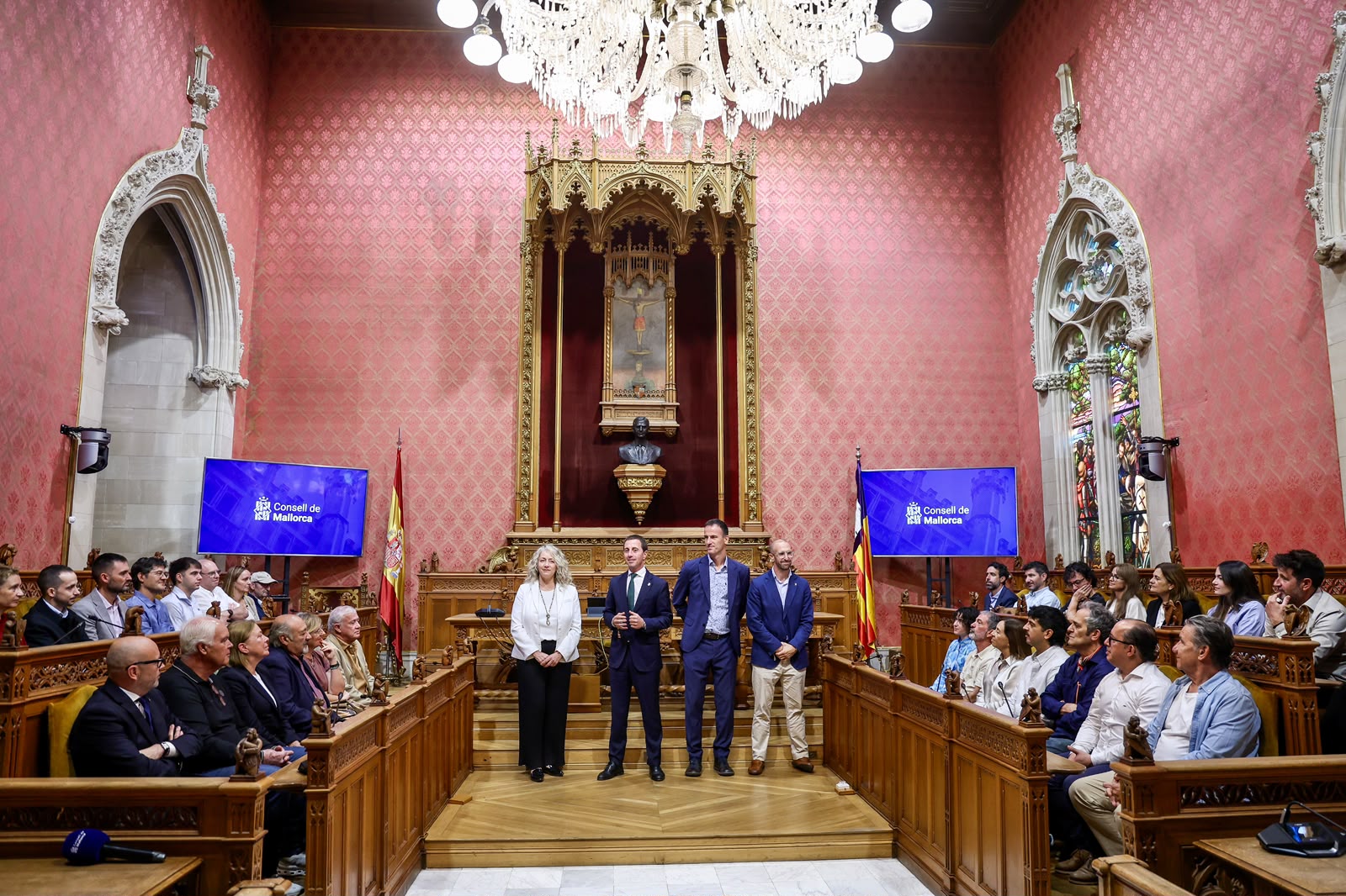 El presidente Galmés recibe a los ganadores de los Premios Gastronómicos Mallorca 2026.