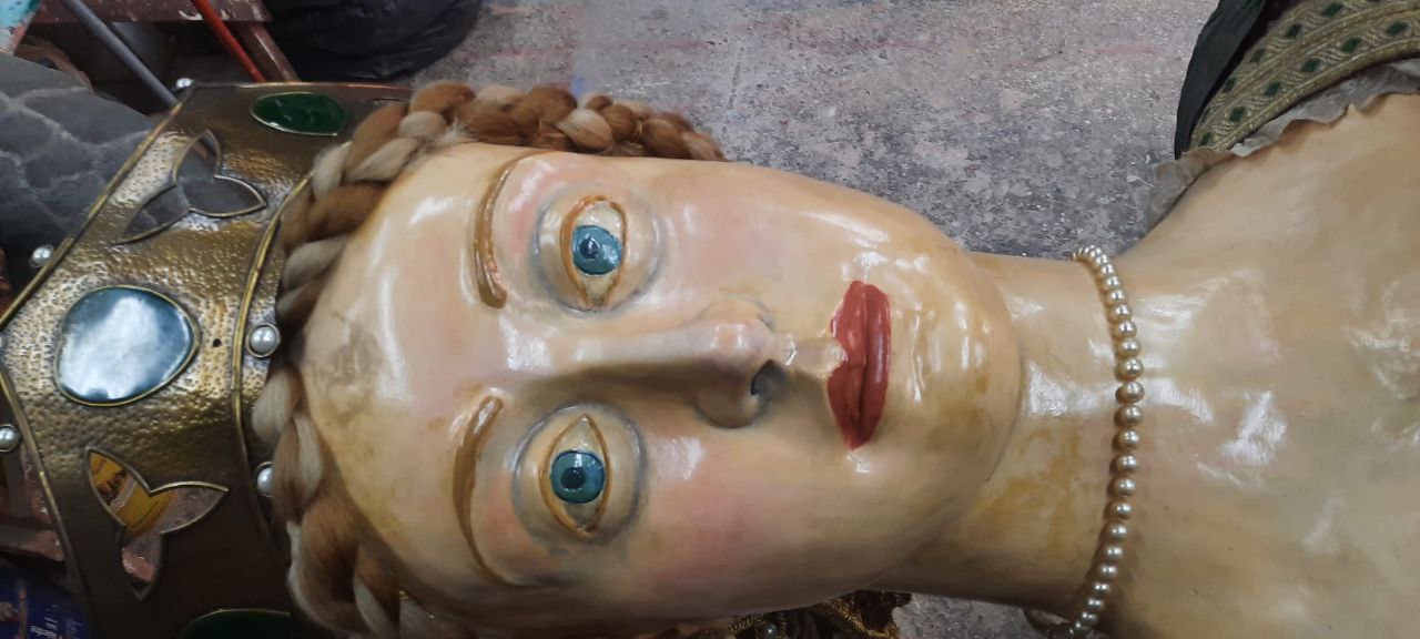 Esclarmunda abans de la restauració