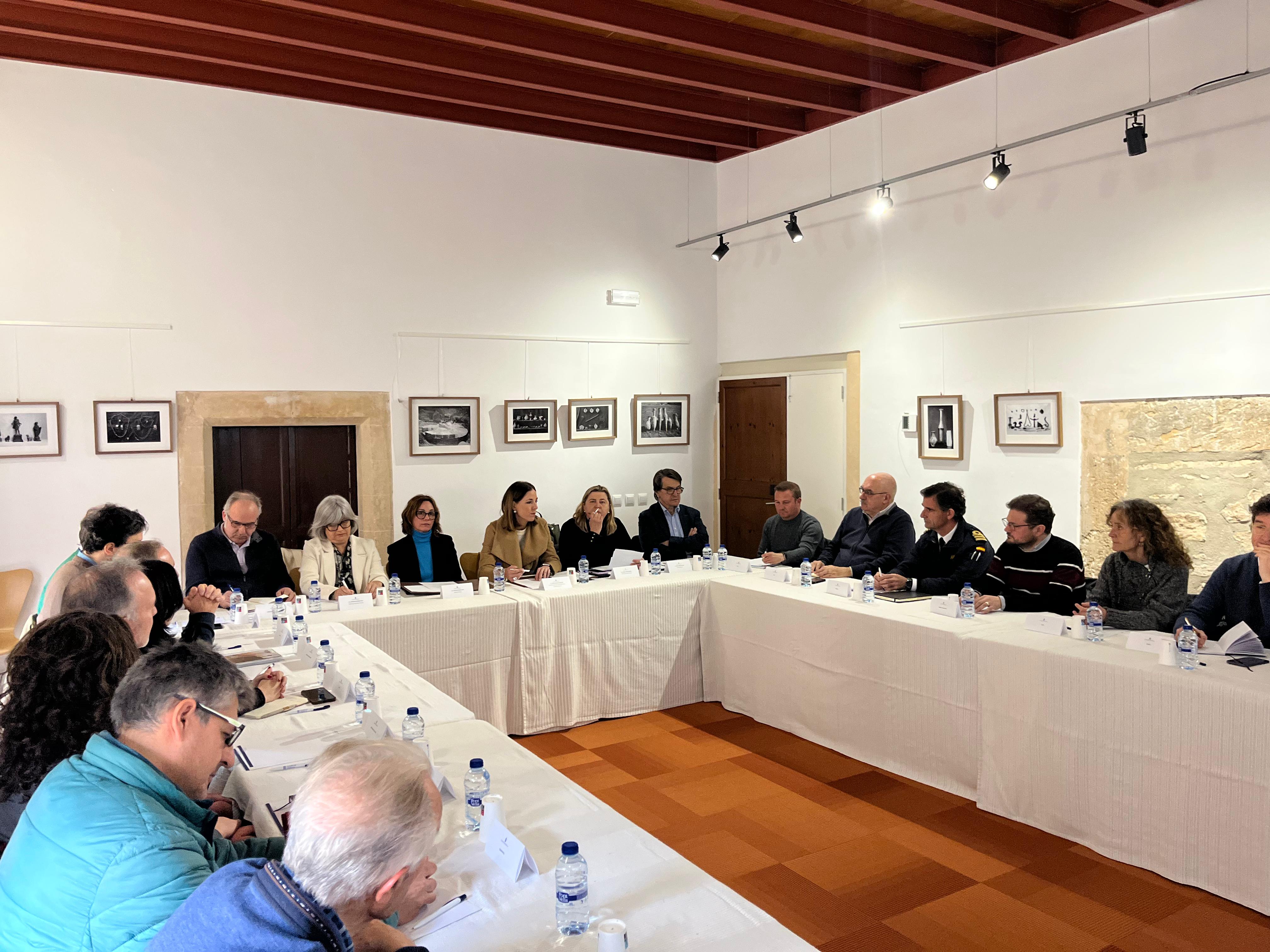 Momento durante la reunión