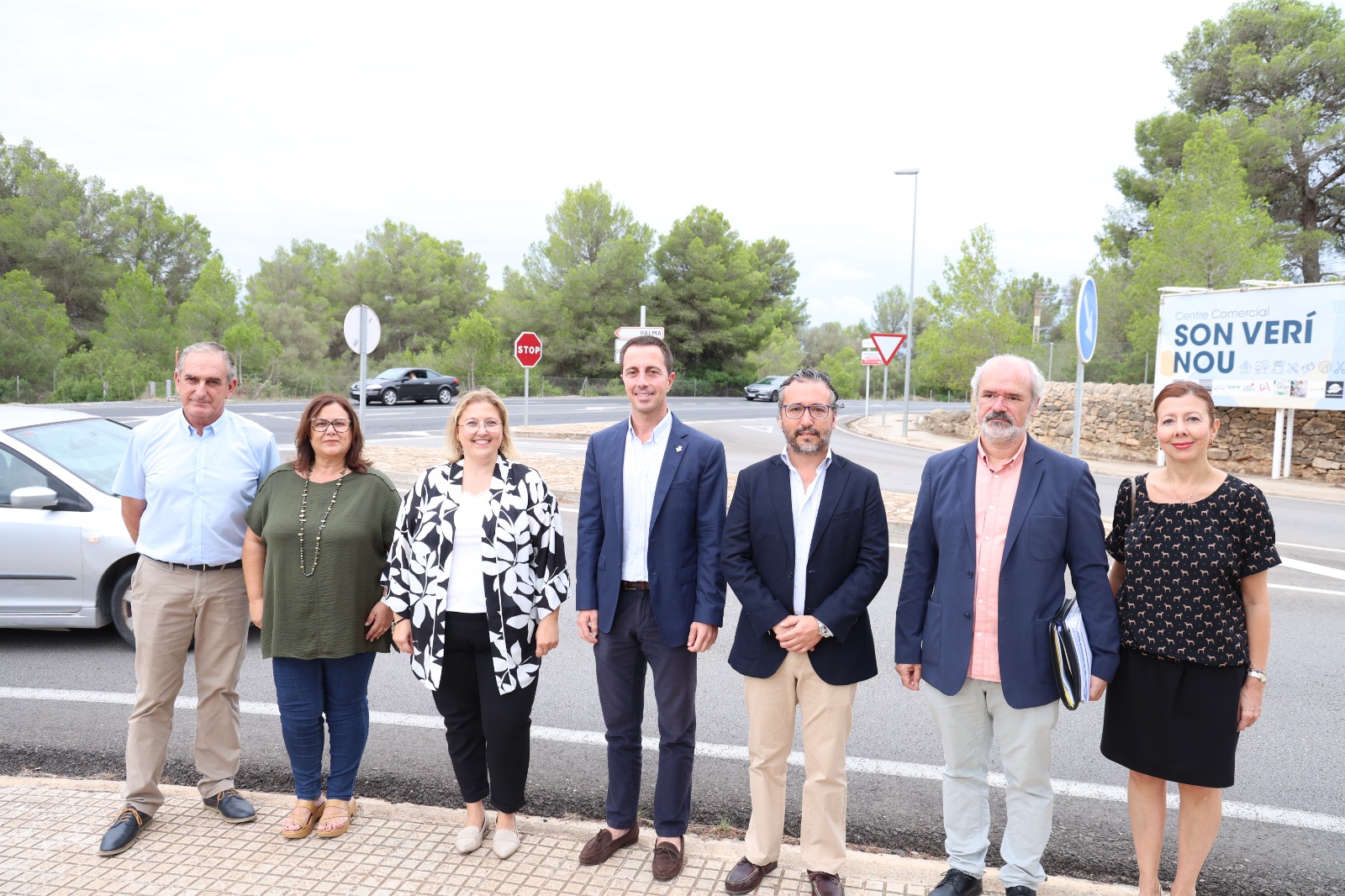 Imagen de la presentació de las obres de las urbanizaciones de Llucmajor.