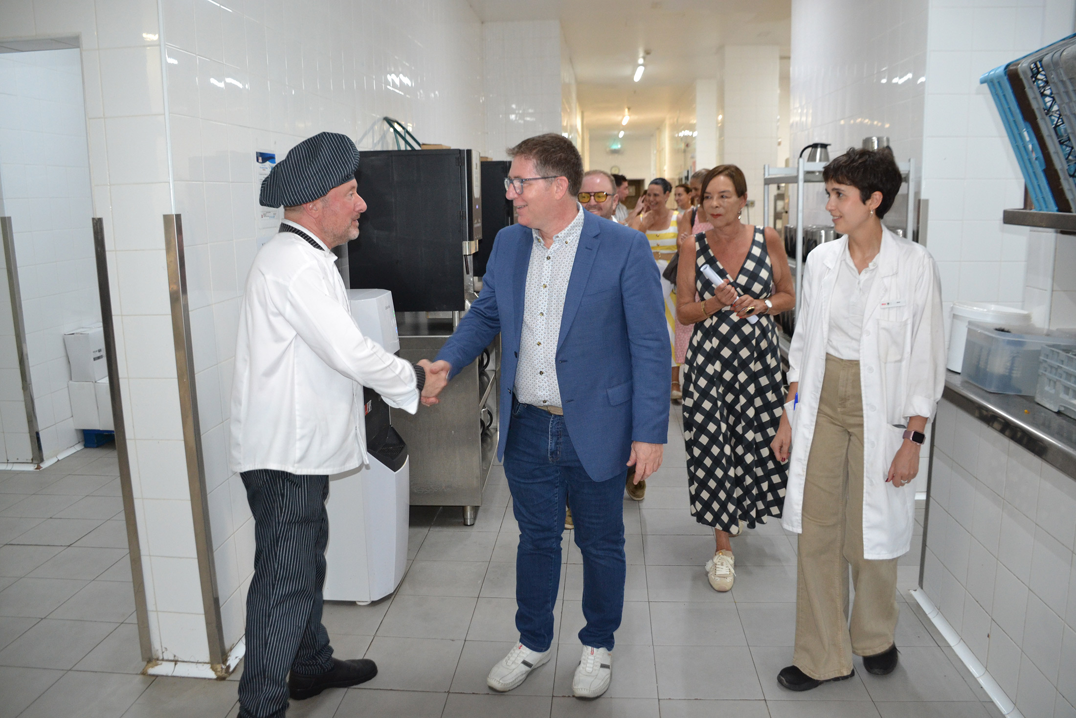Imágenes del recorrido por las instalaciones 