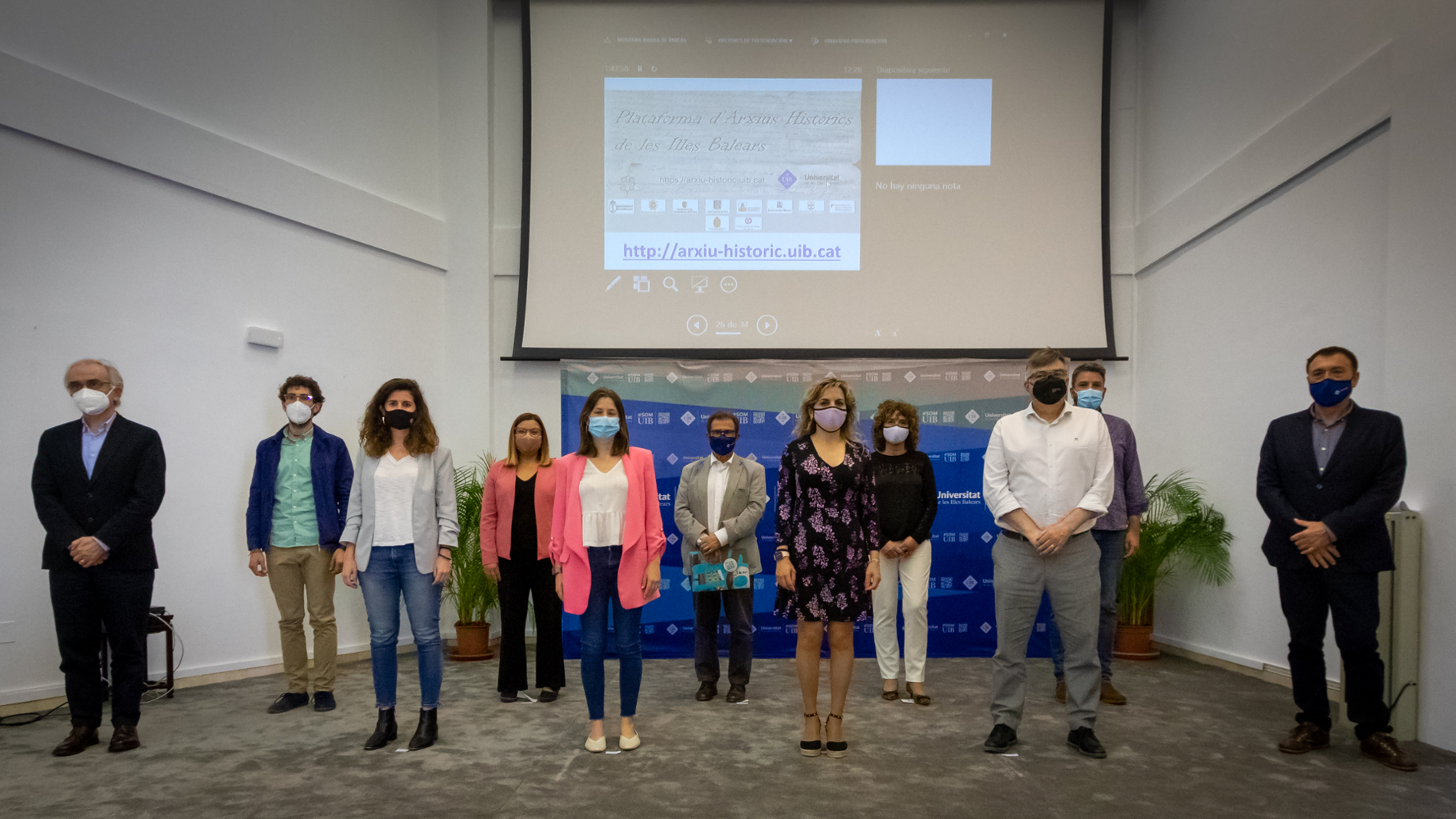 Presentació de la Plataforma d'Arxius Històrics de les Illes Balears