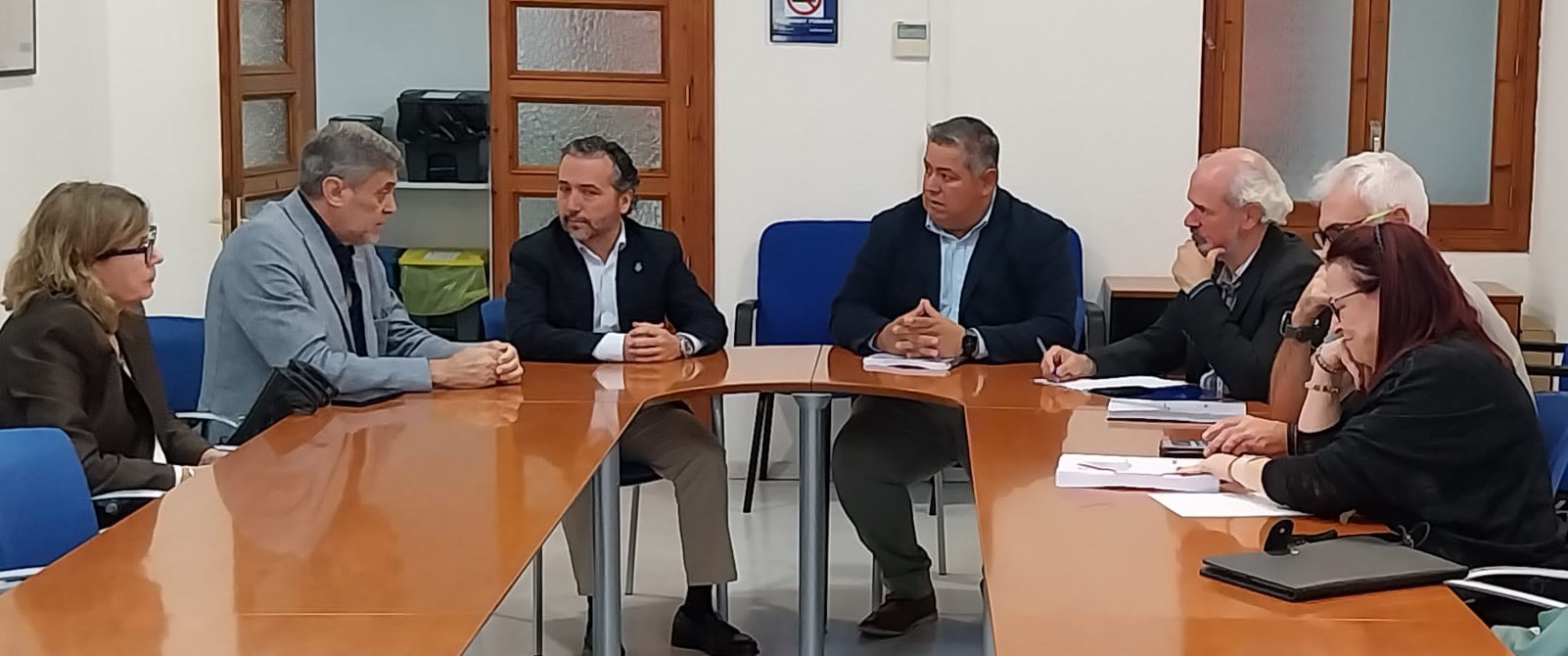 Encuentro con AVEBAL con su presidente Ramon Reus al frente.