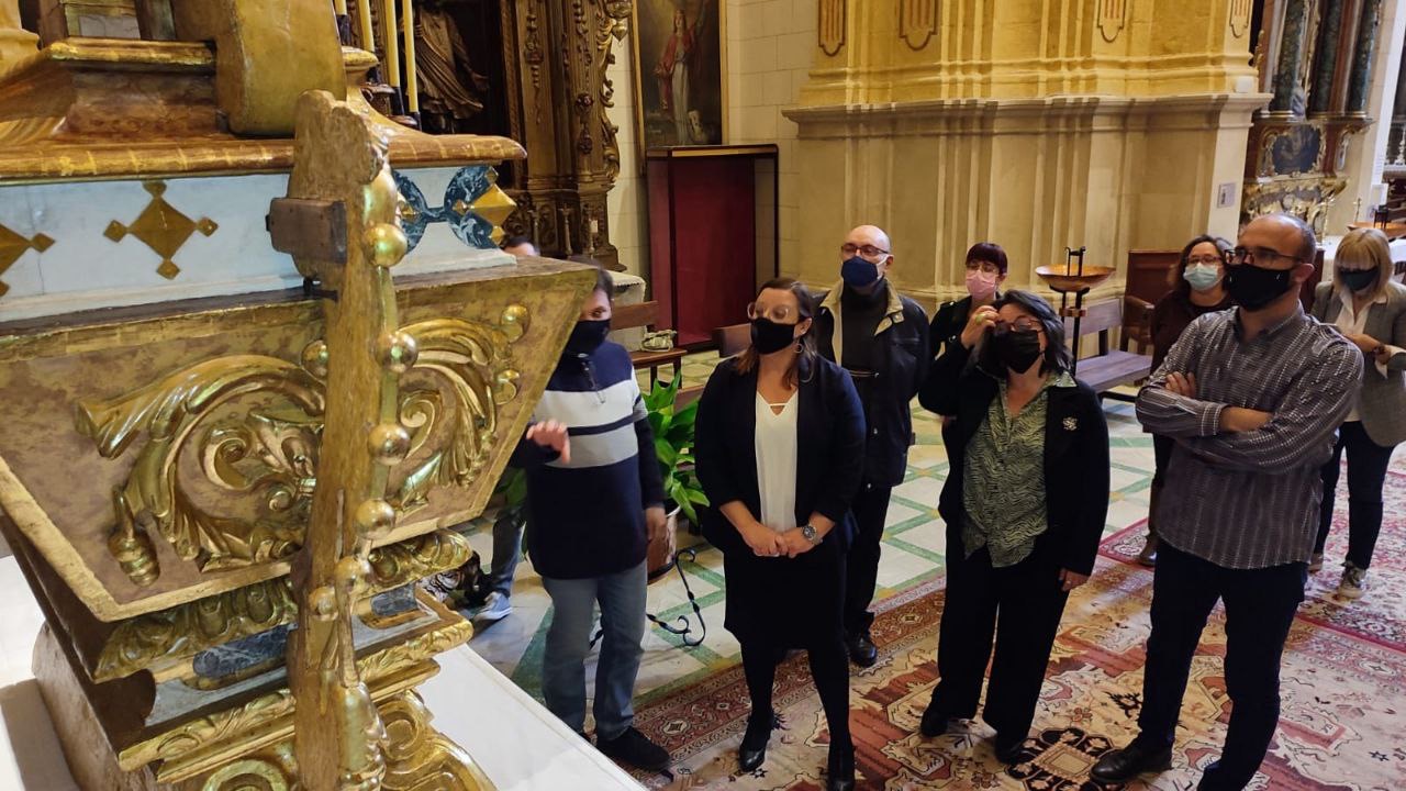 Presentación de la Urna de la Casa Santa de la Parroquia de Sant Miquel de Felanitx.