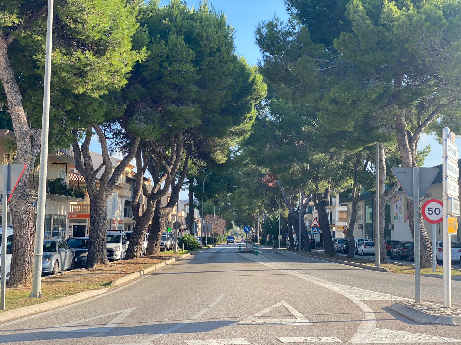 Comencen les actuacions de millora a l’Avinguda Costa i Llobera d’Artà