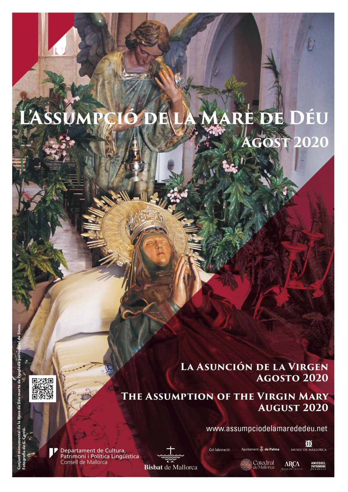 Cartel de la Asunción de la Virgen.