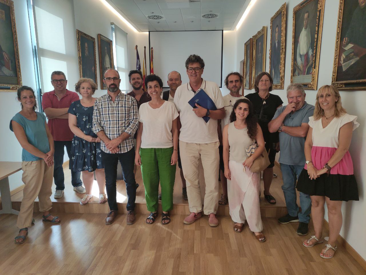 Reunió amb el batle de Felanitx i les associacions