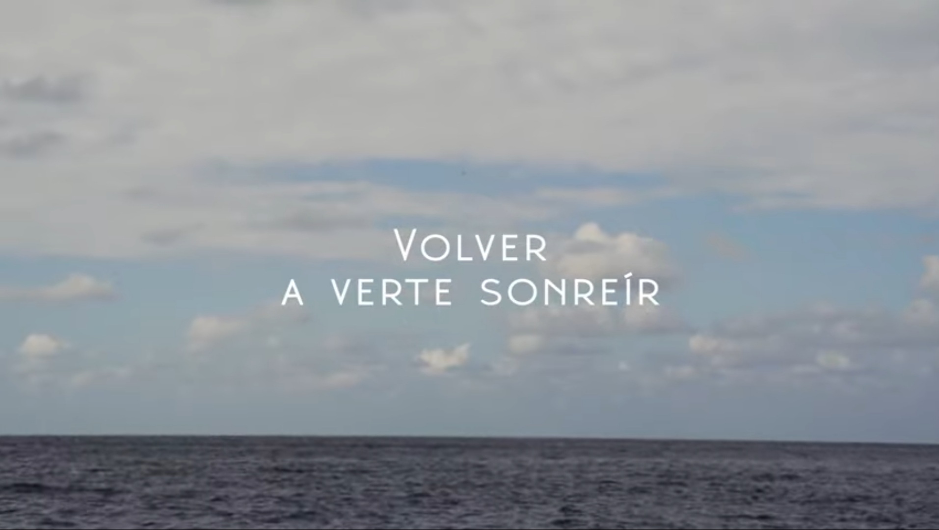 Volver a verte sonreír, de Ricardo Quispe Cruz.