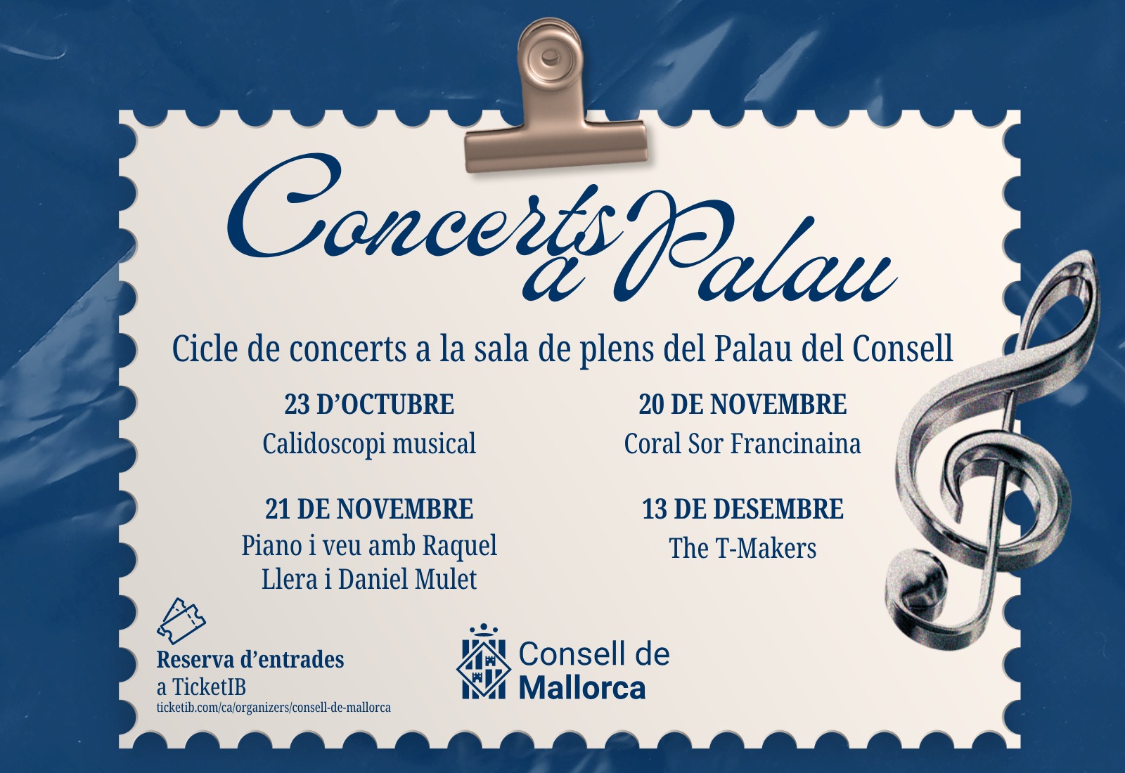 Concerts a Palau.