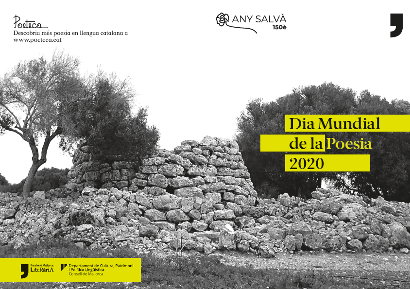 Dia Mundial de la Poesia. Any Salvà