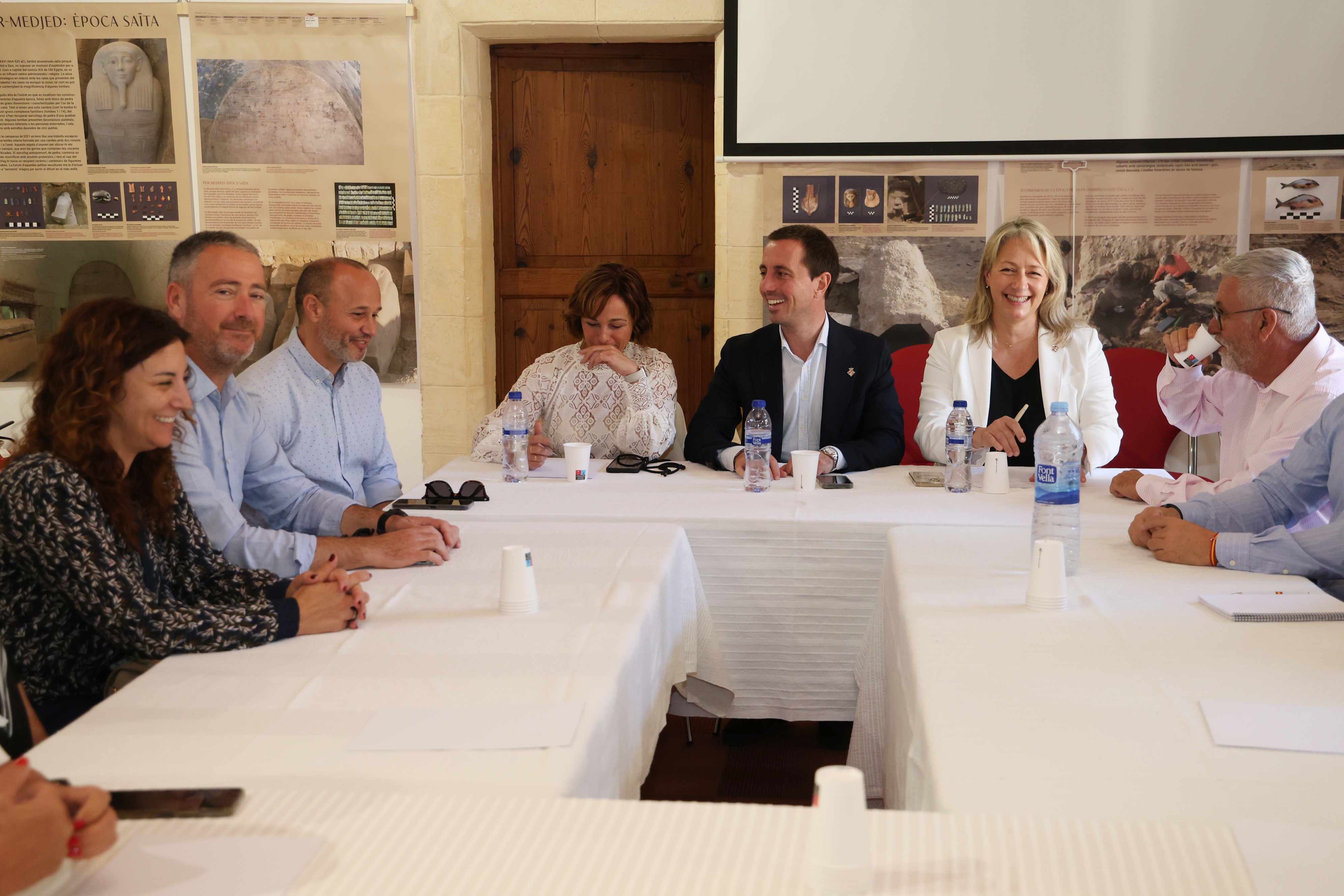 Visita al ajuntamiento de Alcúdia