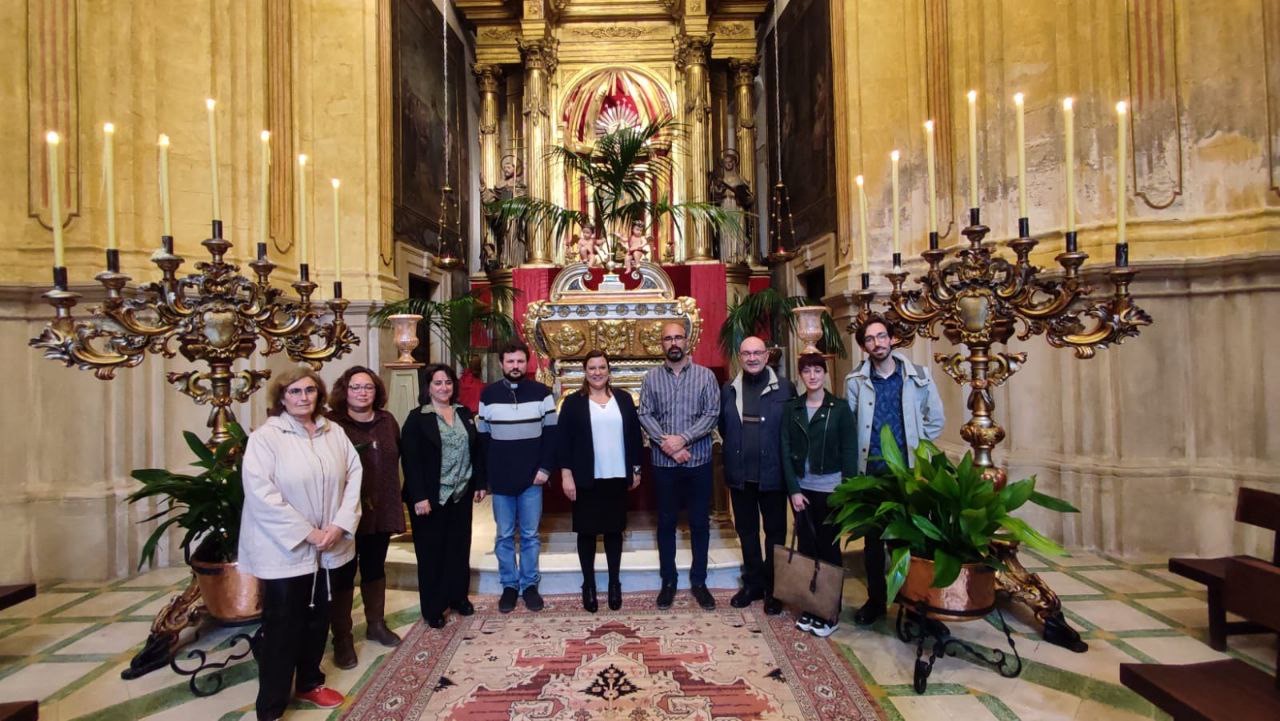 Presentación de la Urna de la Casa Santa de la Parroquia de Sant Miquel de Felanitx.