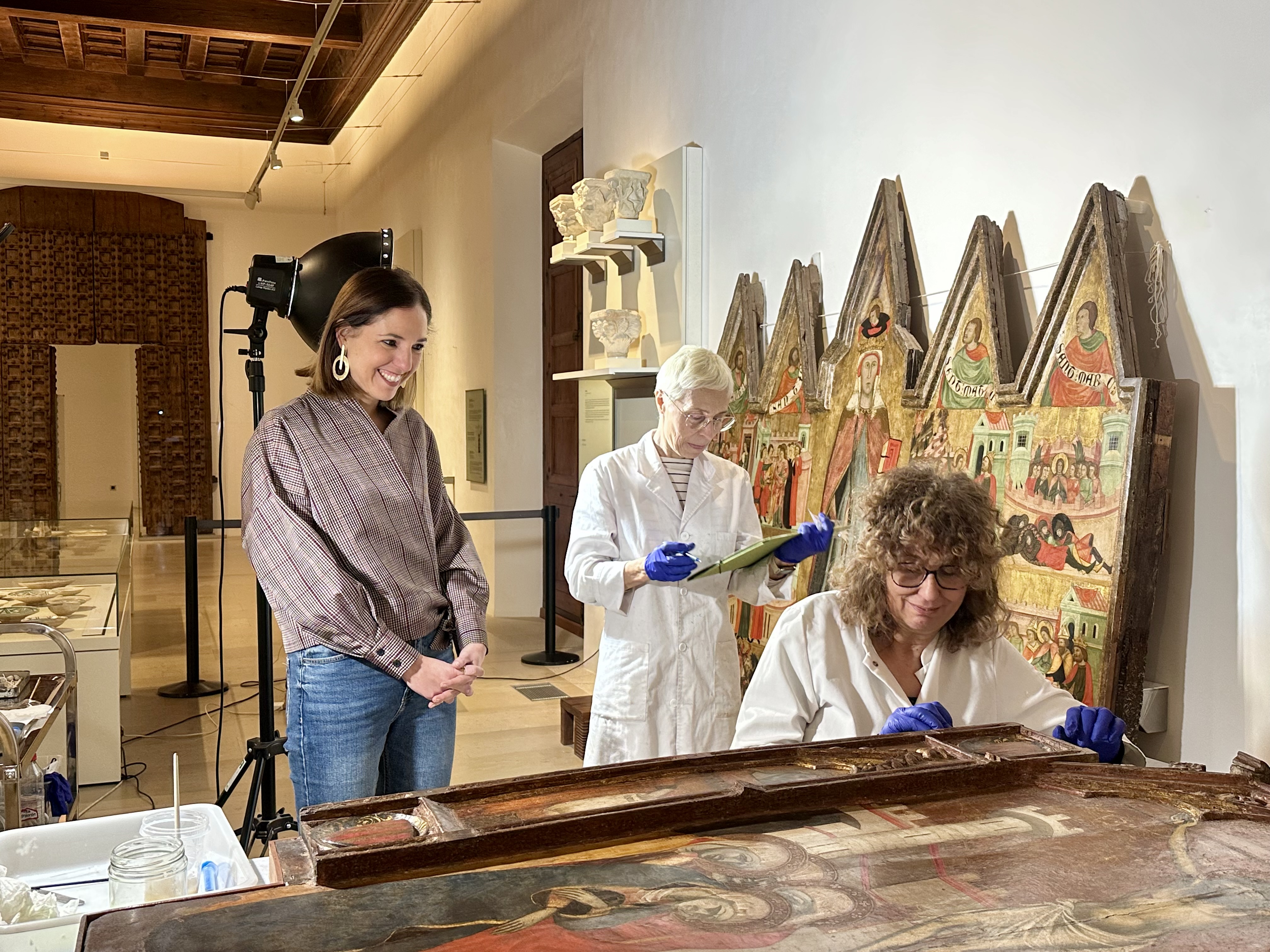 Restauració Taula de la crucifixió