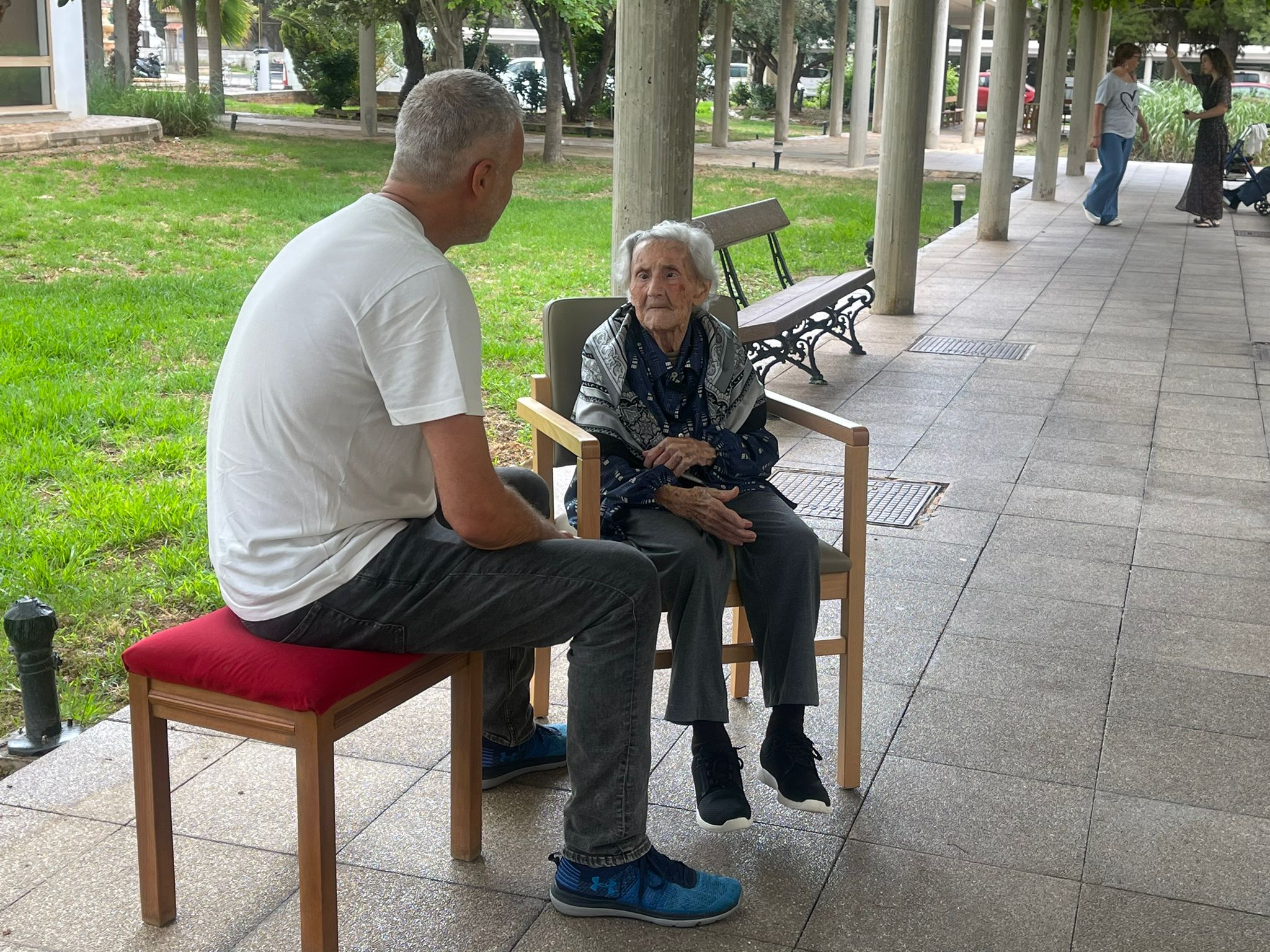 Andy Stalman durante uno de sus encuentros