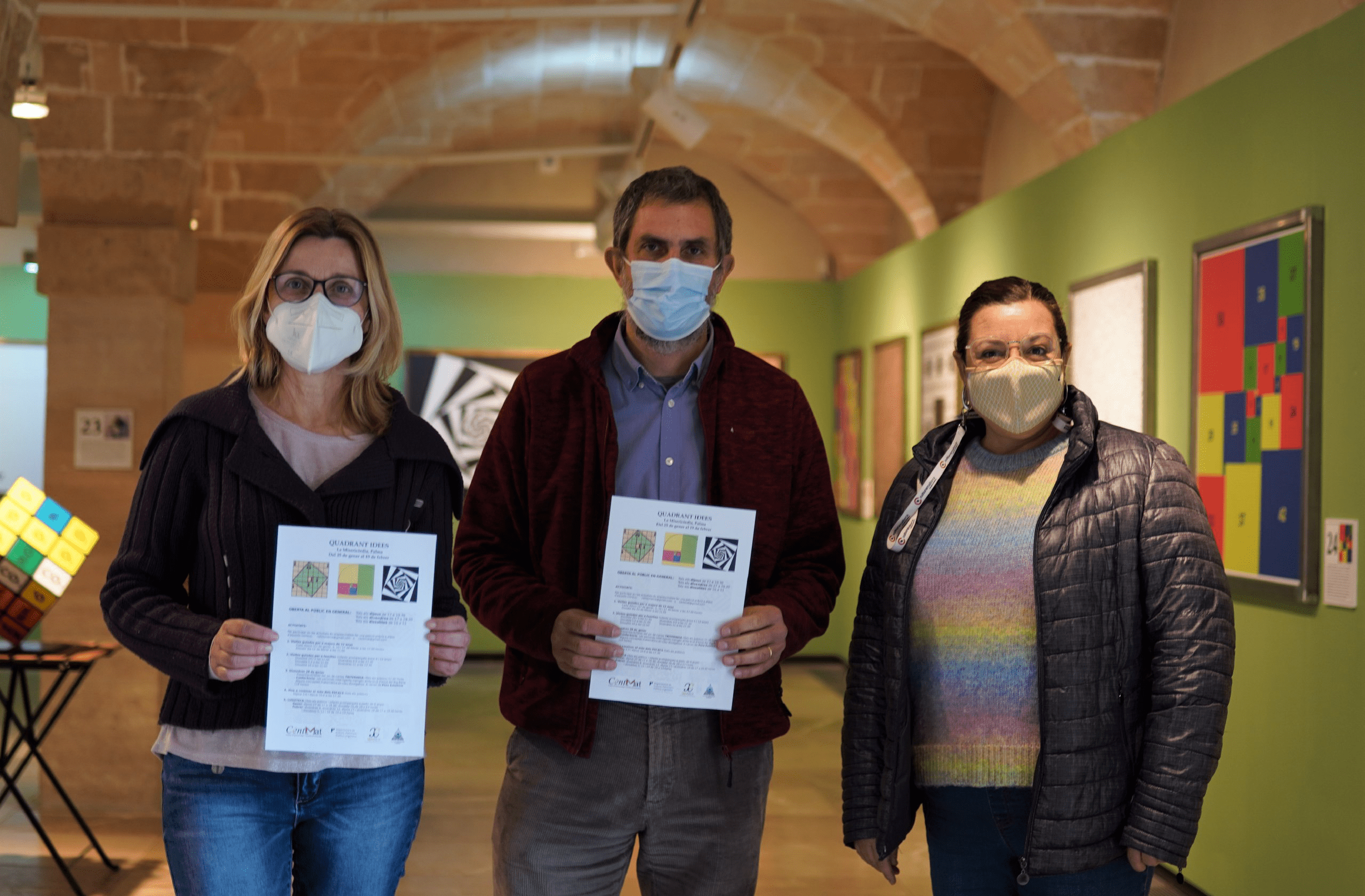 La vicepresidenta Bel Busquets visita la exposición 