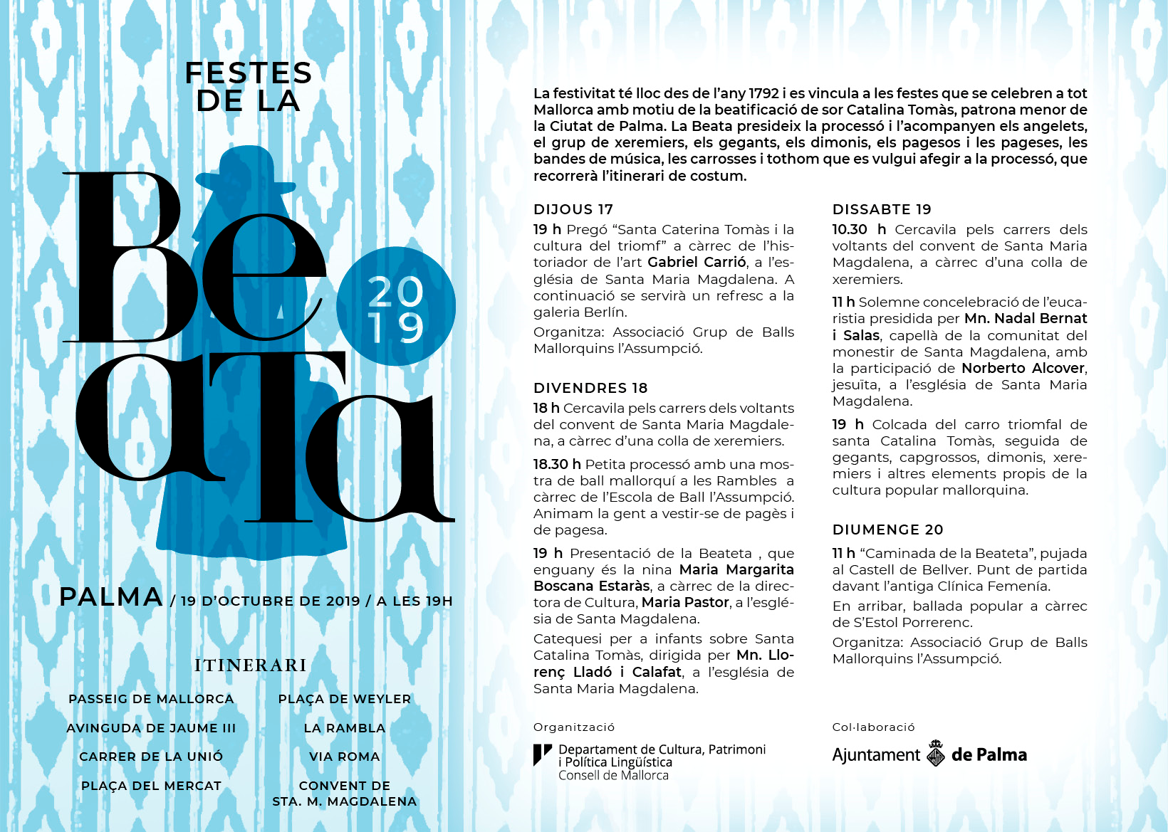 Programa La Beata 2019