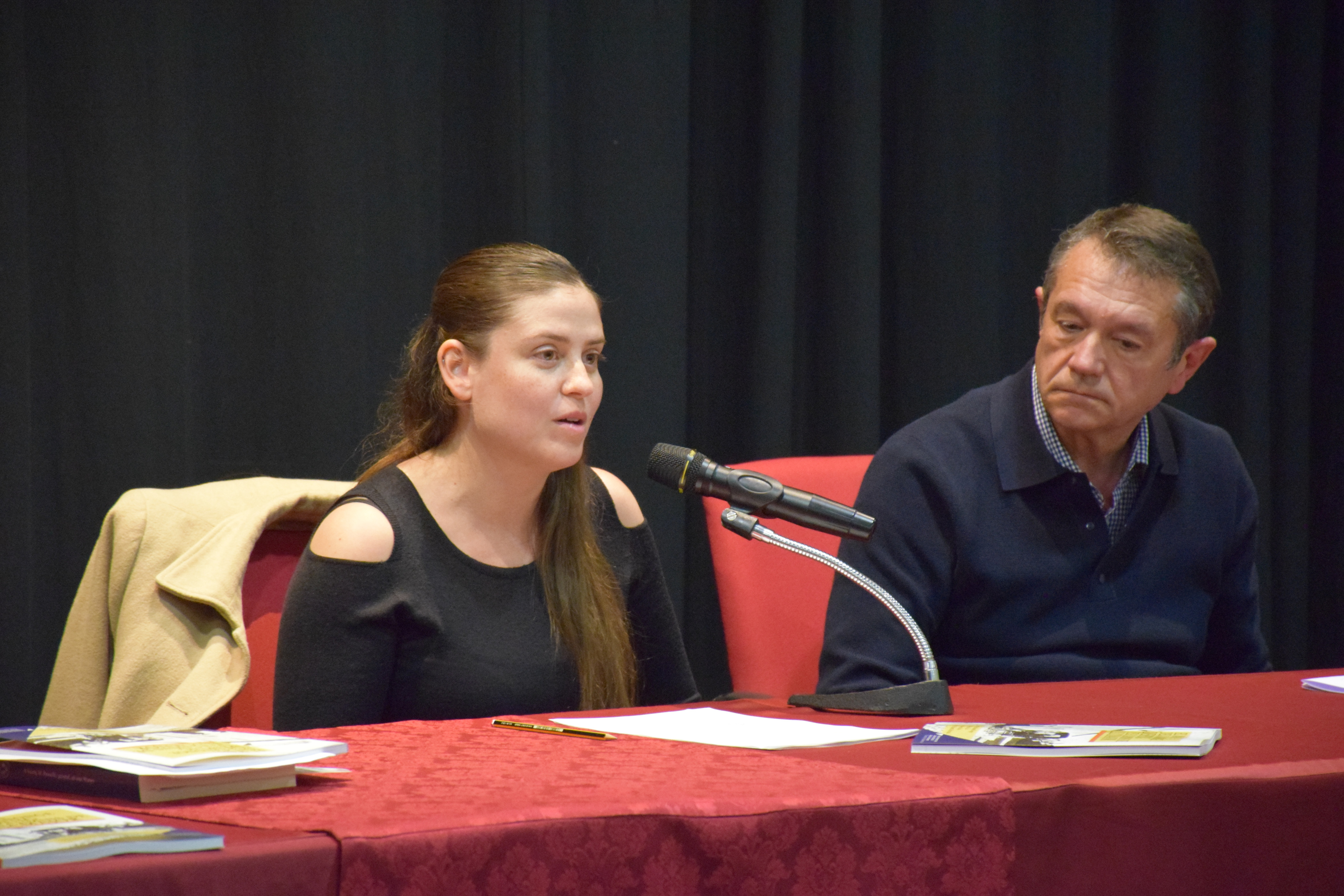 Consellera de Sostenibilitat i Medi Ambient, Aurora Ribot presentant el llibre El mapa del canonge Despuig i els camins de Llucmajor