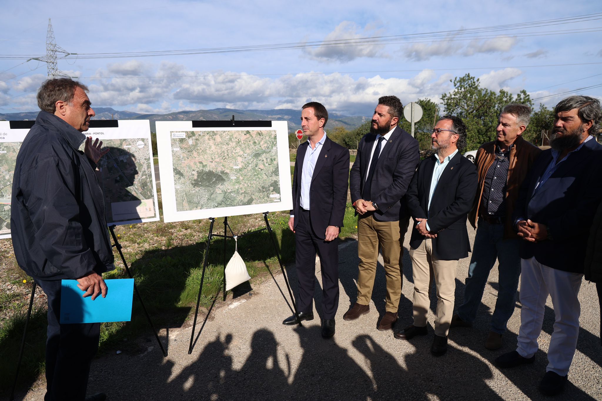Presentación del proyecto del nuevo vial cívico entre Pòrtol y Santa Maria