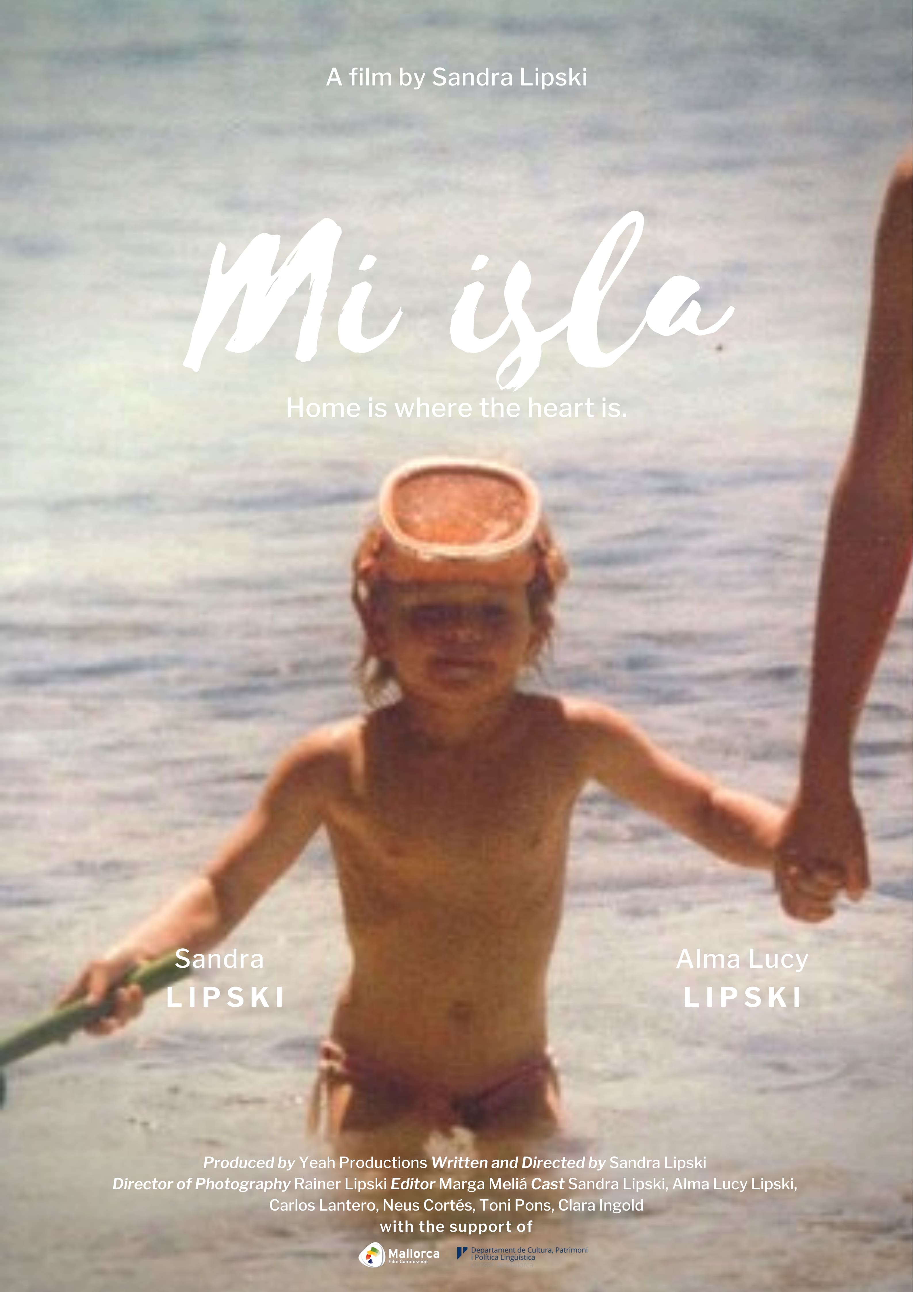 Cartell del curtmetratge 'Mi isla'