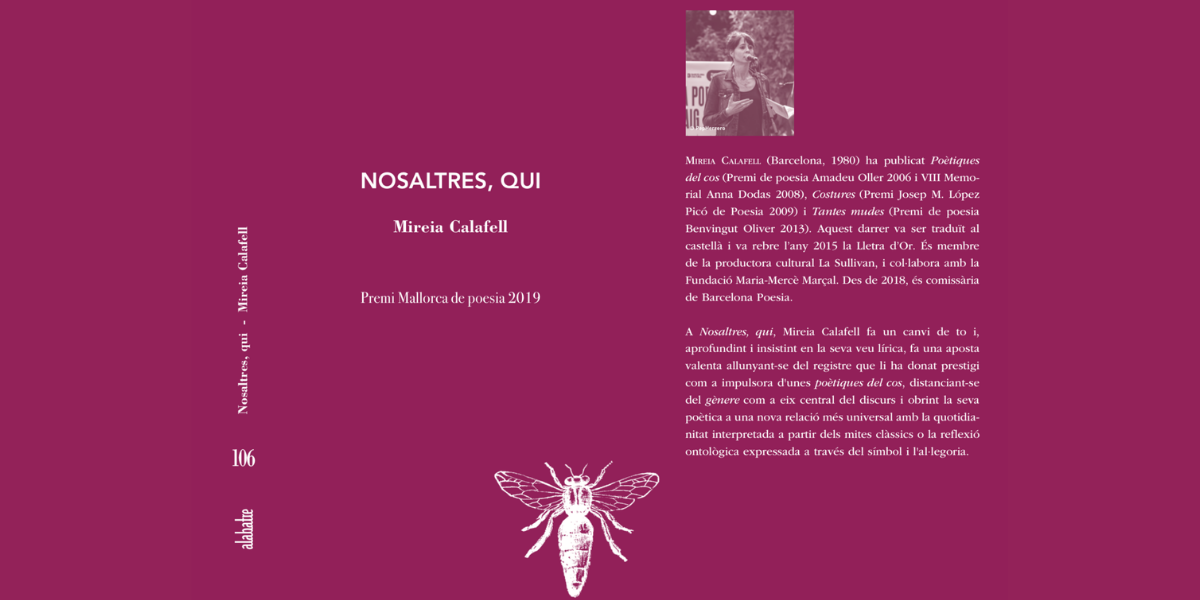 Portada Premi Mallorca 2019 Poesia