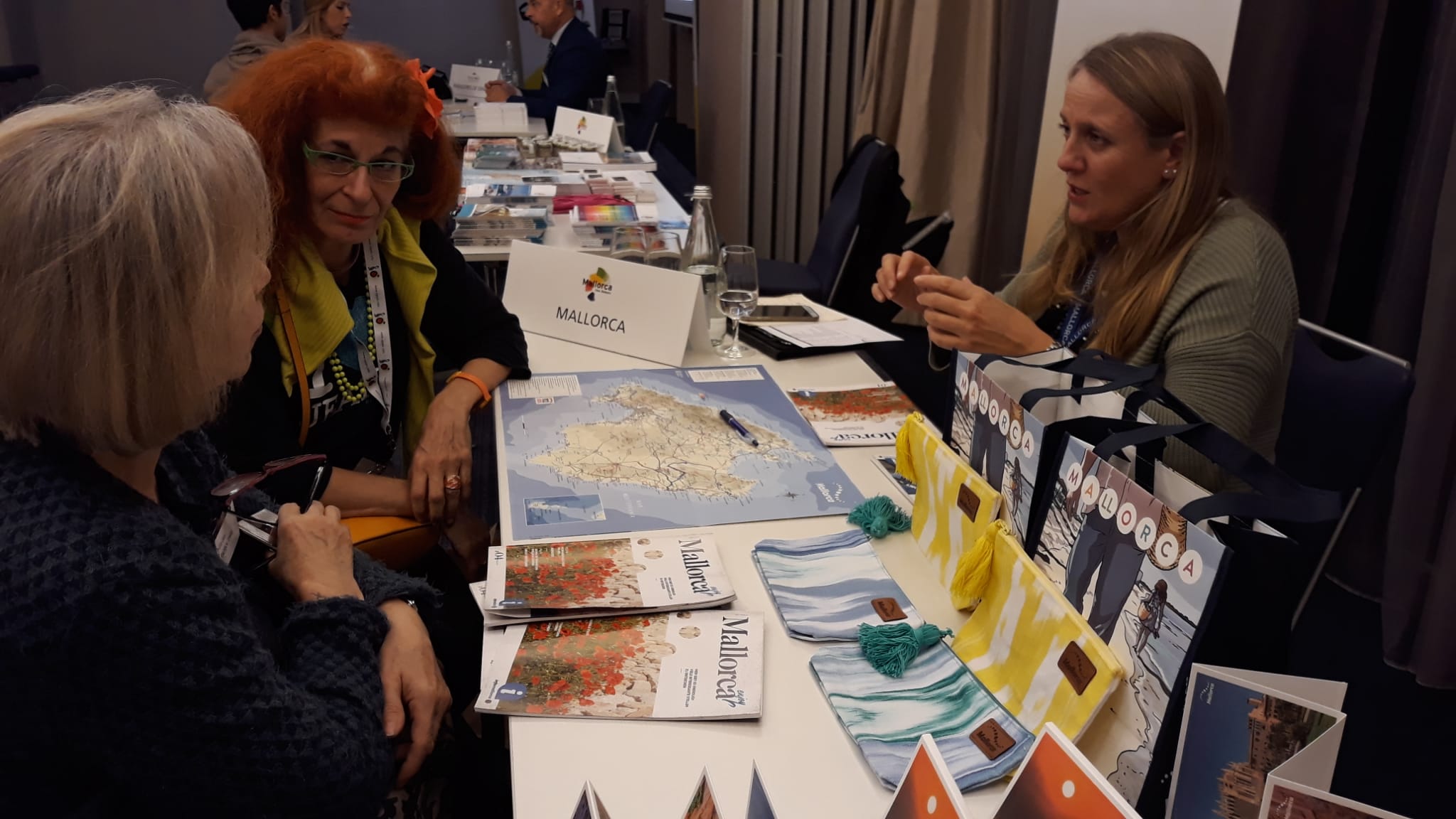 La directora insular de Turisme i de la Fundació Mallorca Turisme, Lucía Escribano, al roadshow Spain Reloaded 2019.