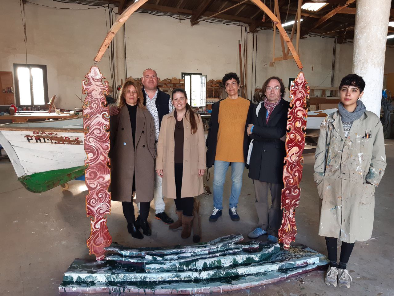 El taller de mestres d’aixa del Consell de Mallorca acull una residència artística