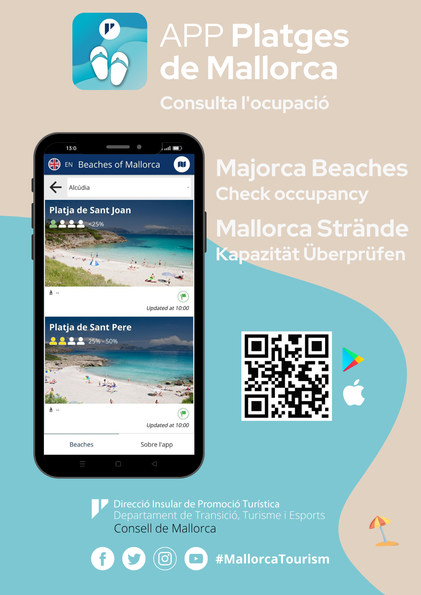 Aplicación Platges de Mallorca.