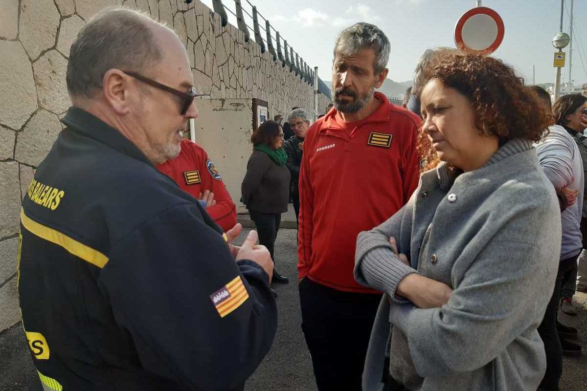 Visita a los municipios más afectados por la borrasca Gloria.