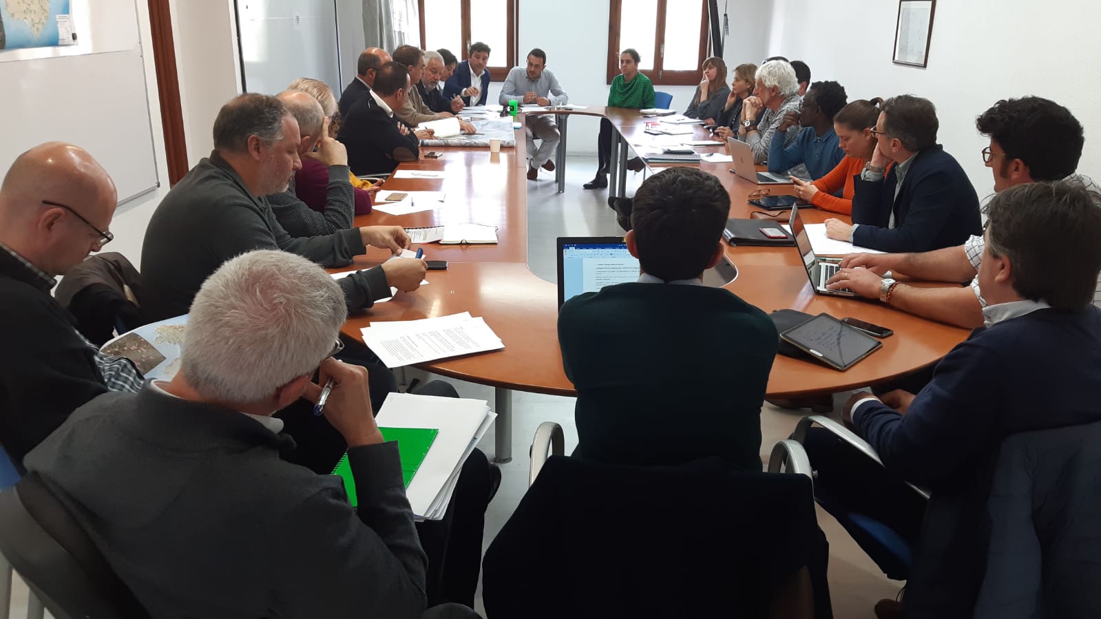 La Comissió de Mobilitat presenta els nous valors d’IMD a les carreteres de Mallorca.