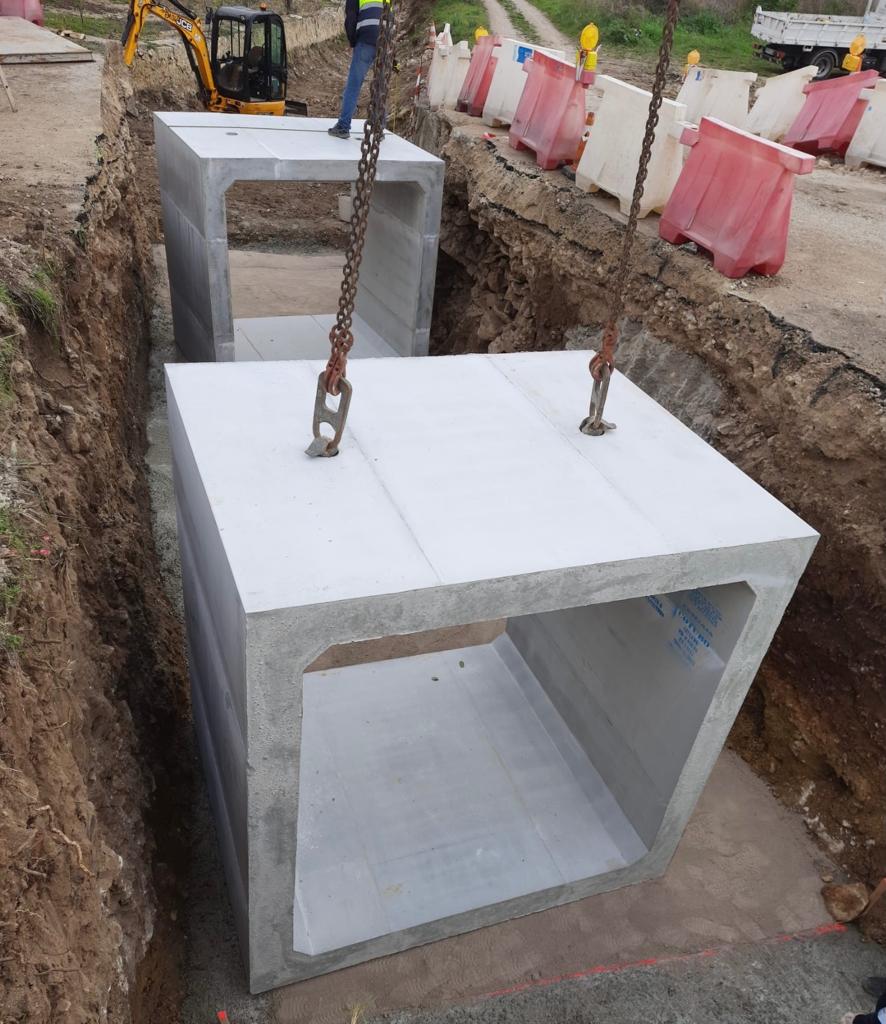 Ampliació pas del torrent a l'Ma- 3323 