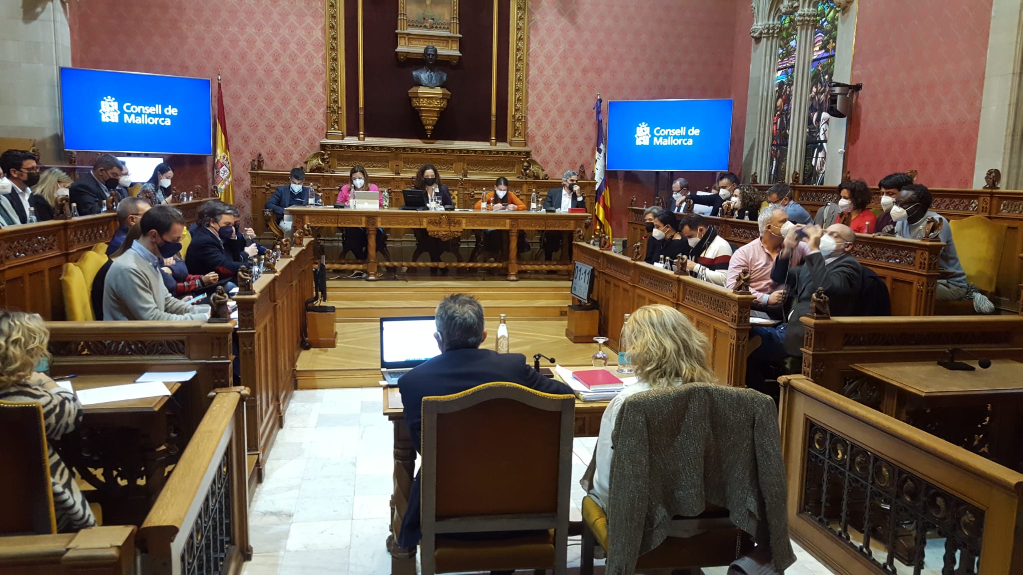 Ple del Consell de Mallorca.