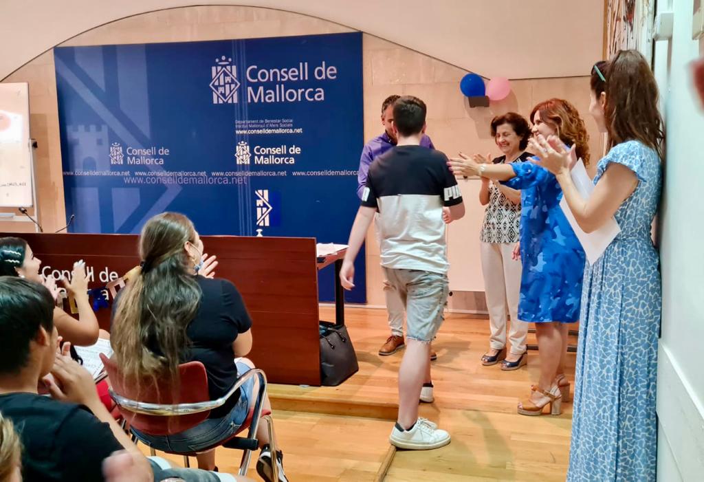 Un dels joves que han participat al programa. 