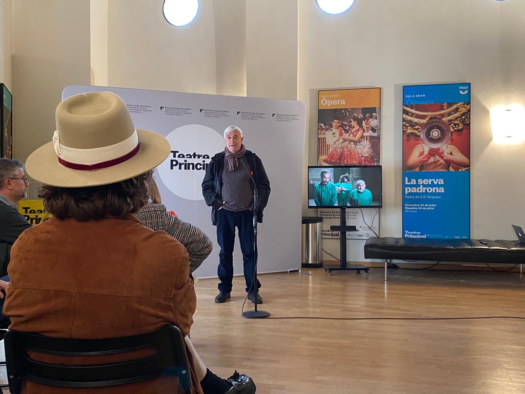 El representació de Sus Cultura, Enric Pozo.