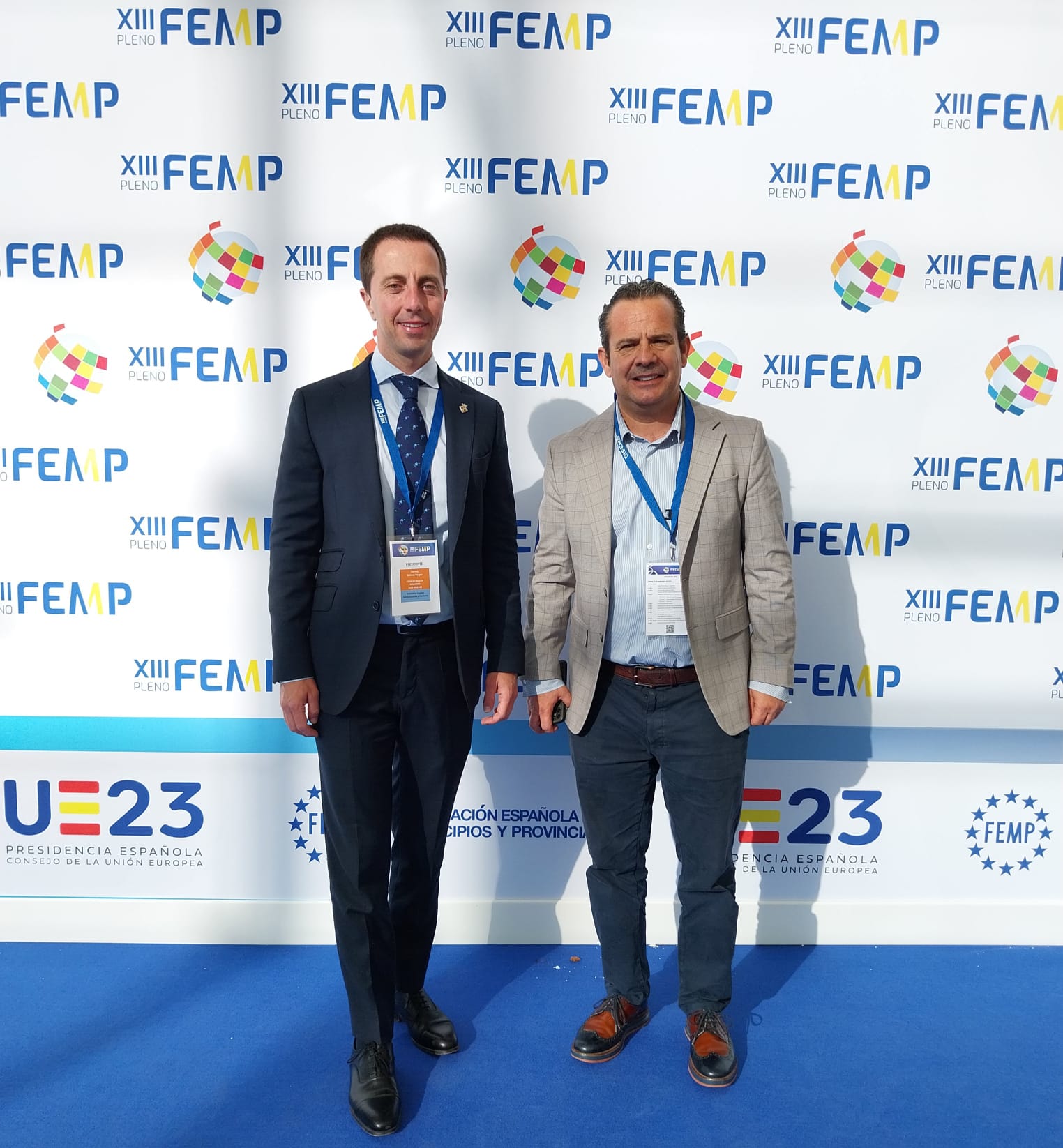 El presidente del Consell de Mallorca y el consejero de Presidencia en la FEMP.