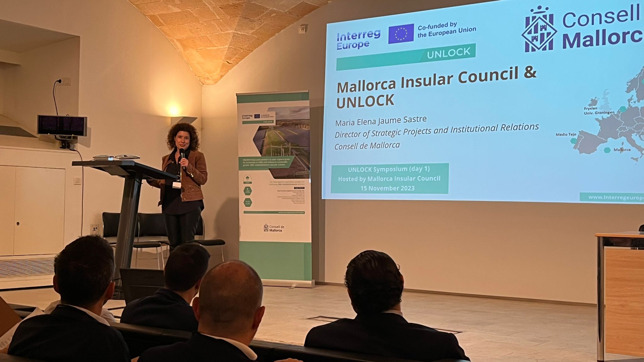 La directora insular de Projectes Estratègics i Relacions Institucionals, Maria Elena Jaume, ha inaugurat les jornades