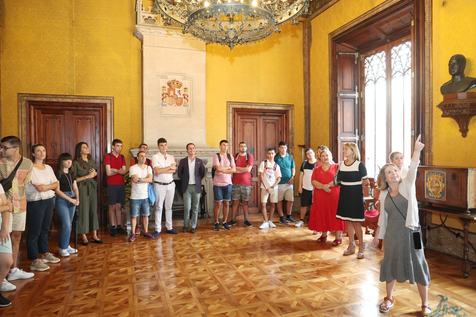 Una visita al Palau del Consell.