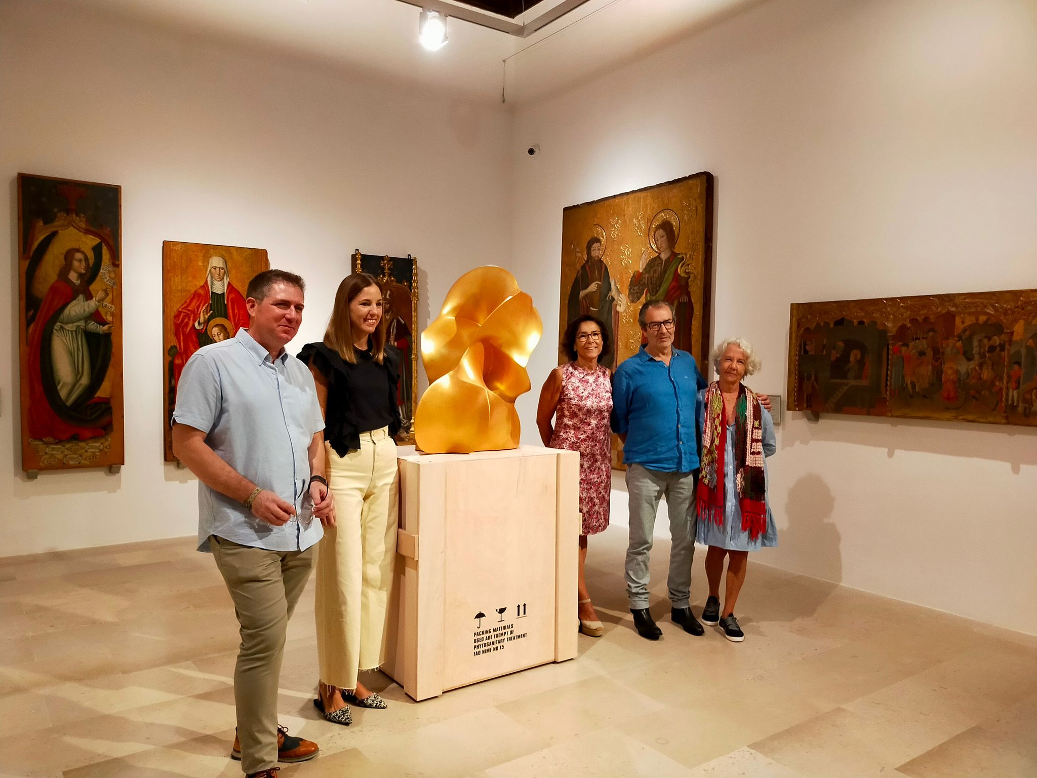 Imatge d'arxiu de la vicepresidenta del Consell de Mallorca i consellera de Cultura i Patrimoni, Antònia Roca, al Museu de Mallorca